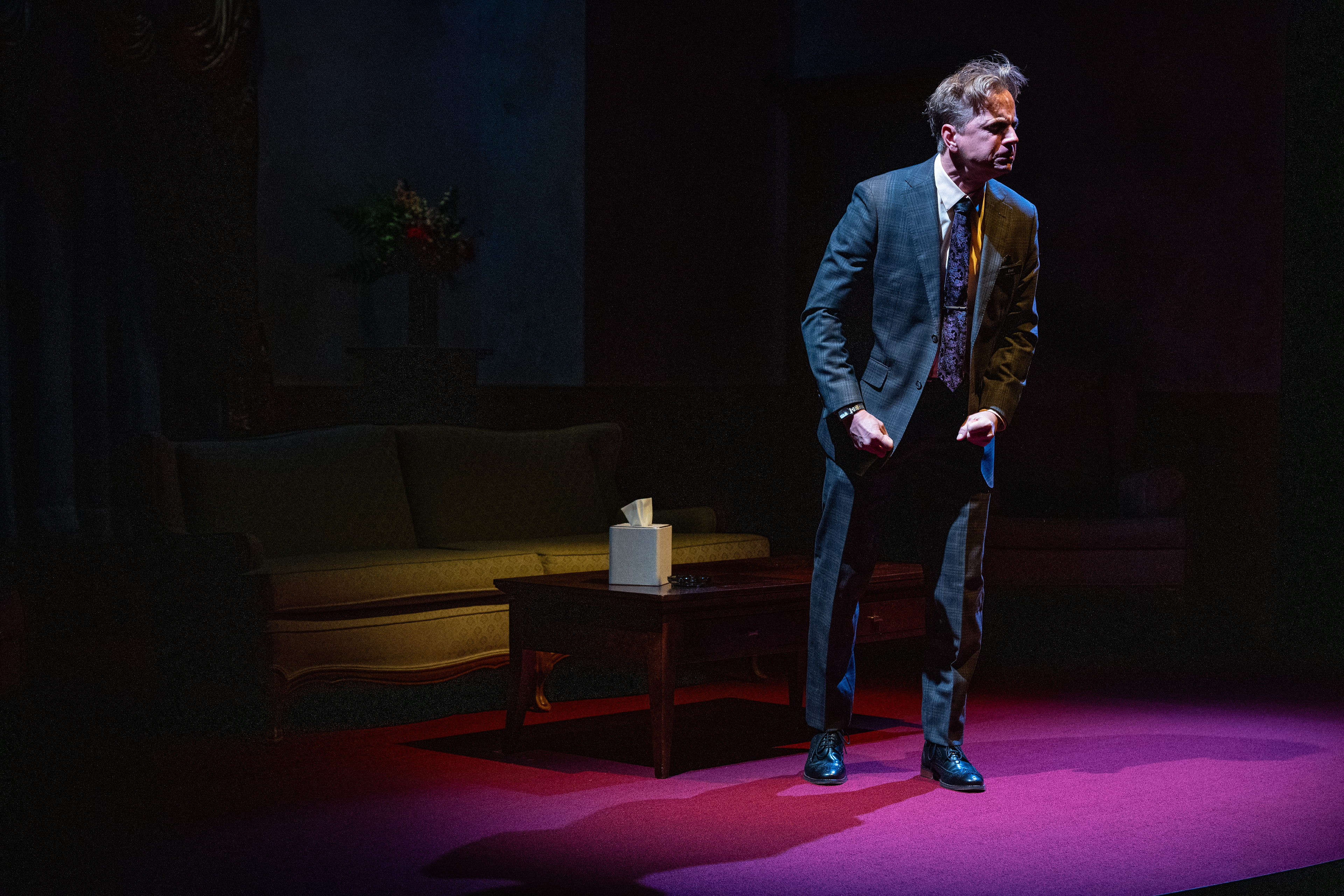 Director: Jacob Janssen Lighting: Kyle Cunningham, Jimmy Balistreri, Karen Wallace Set: Amy Sue Hazel Sound: Dee Etti-Williams PSM: Kelsey Brennan York TD: Alex Polzin Props: Haley Cranstoun  Cast: Ryan Schabach, Emma Rosenthal, Karen Moeller