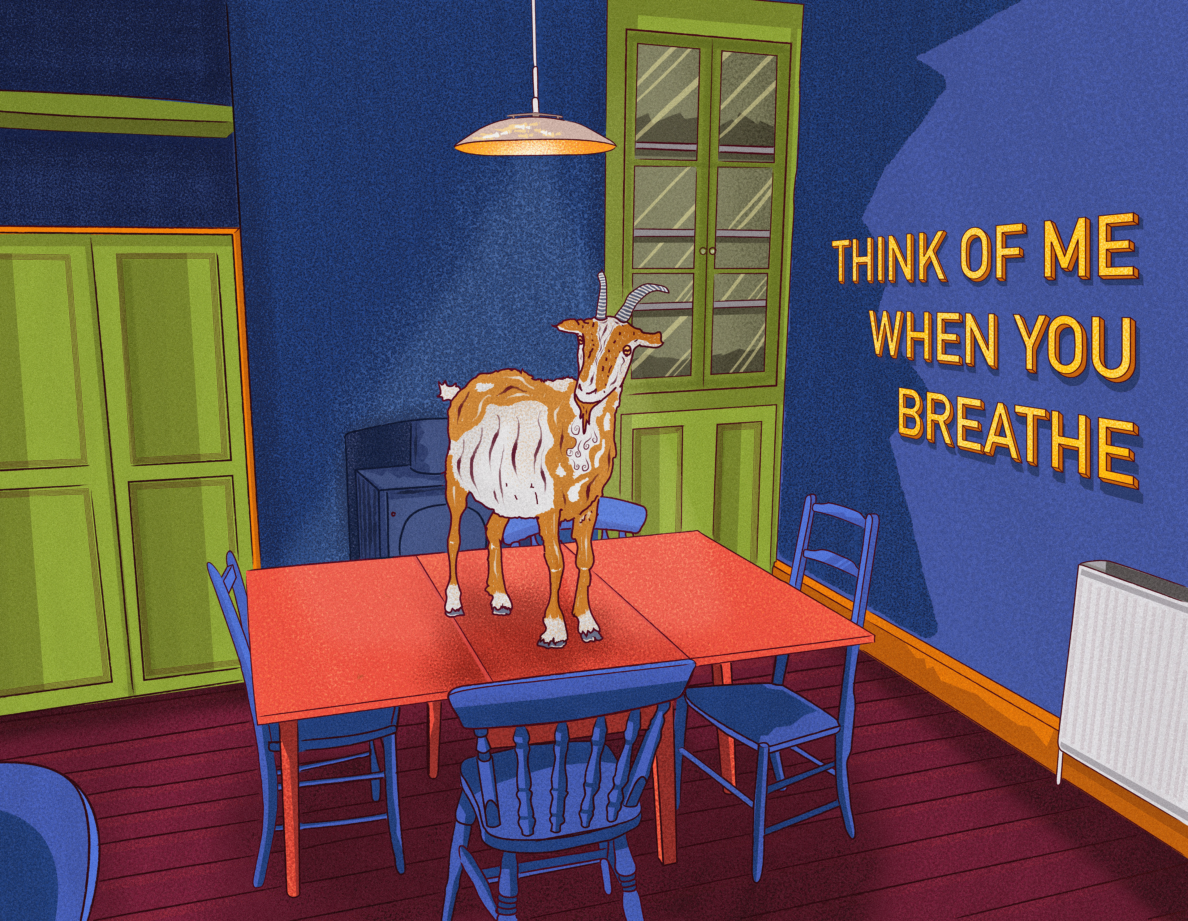 THINK OF ME WHEN YOU BREATHE