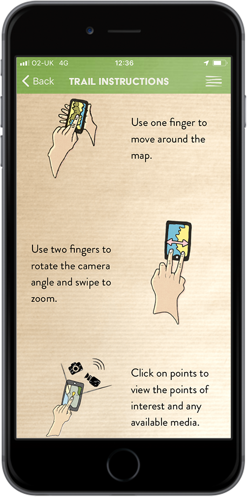Trail instructions