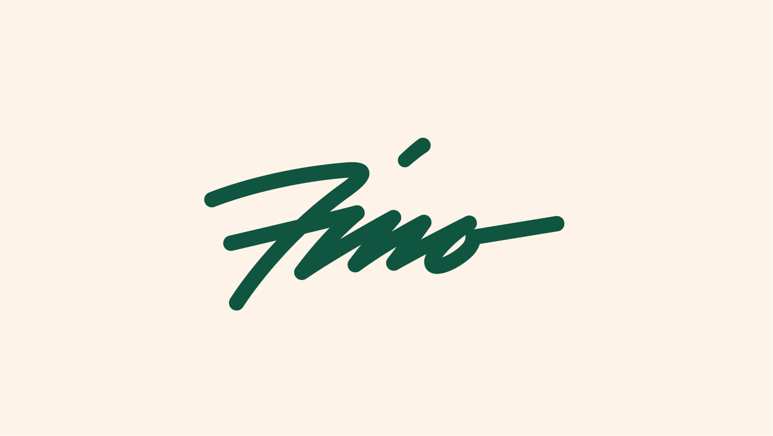 FINO Script Logo – der lebensfrohe, mobile Gegenpol zur Wortmarke
