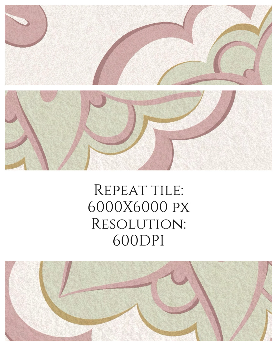 Daphne Seamless pattern