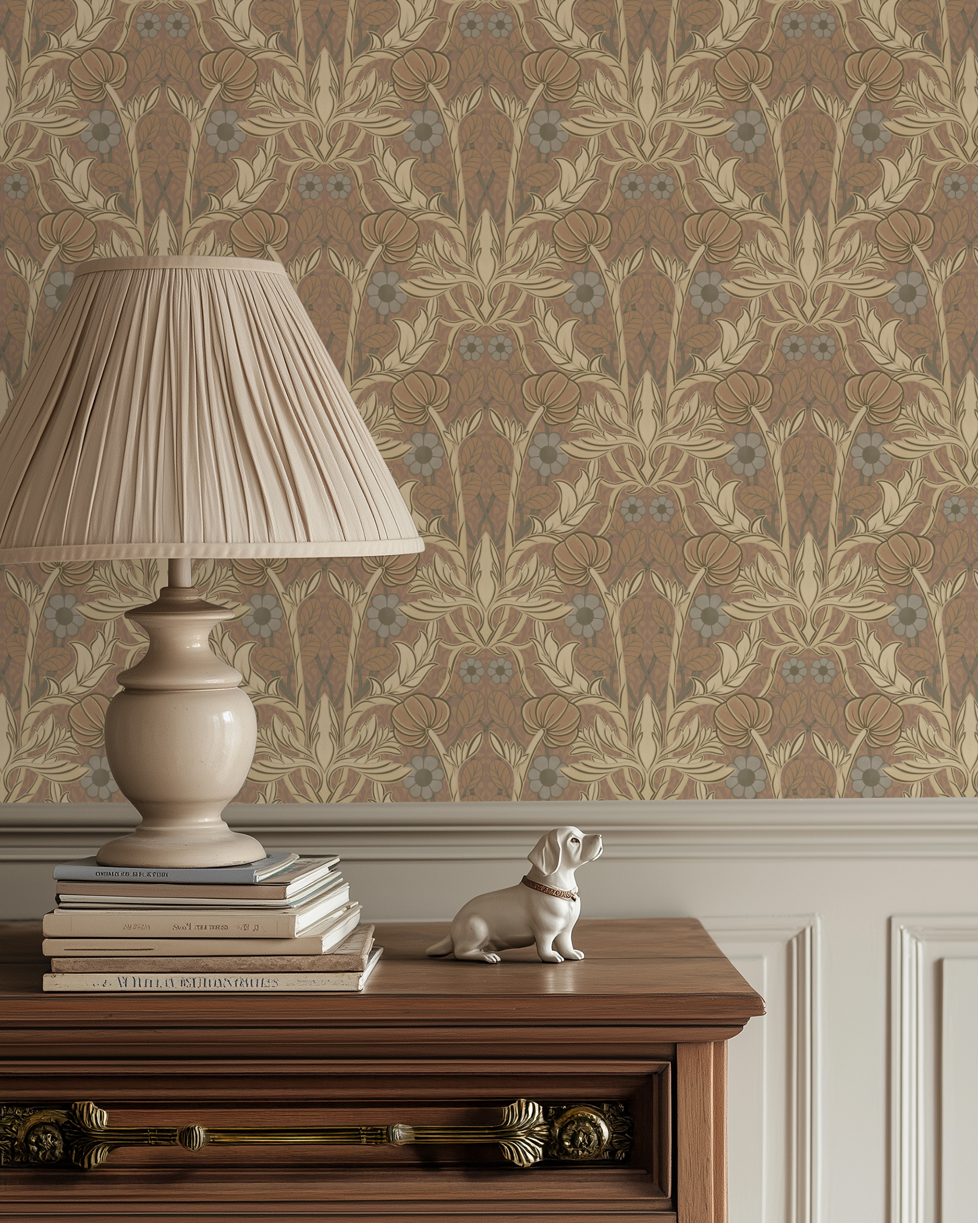 Victorian era - Seamless licensed pattern by Old Garden Pattern