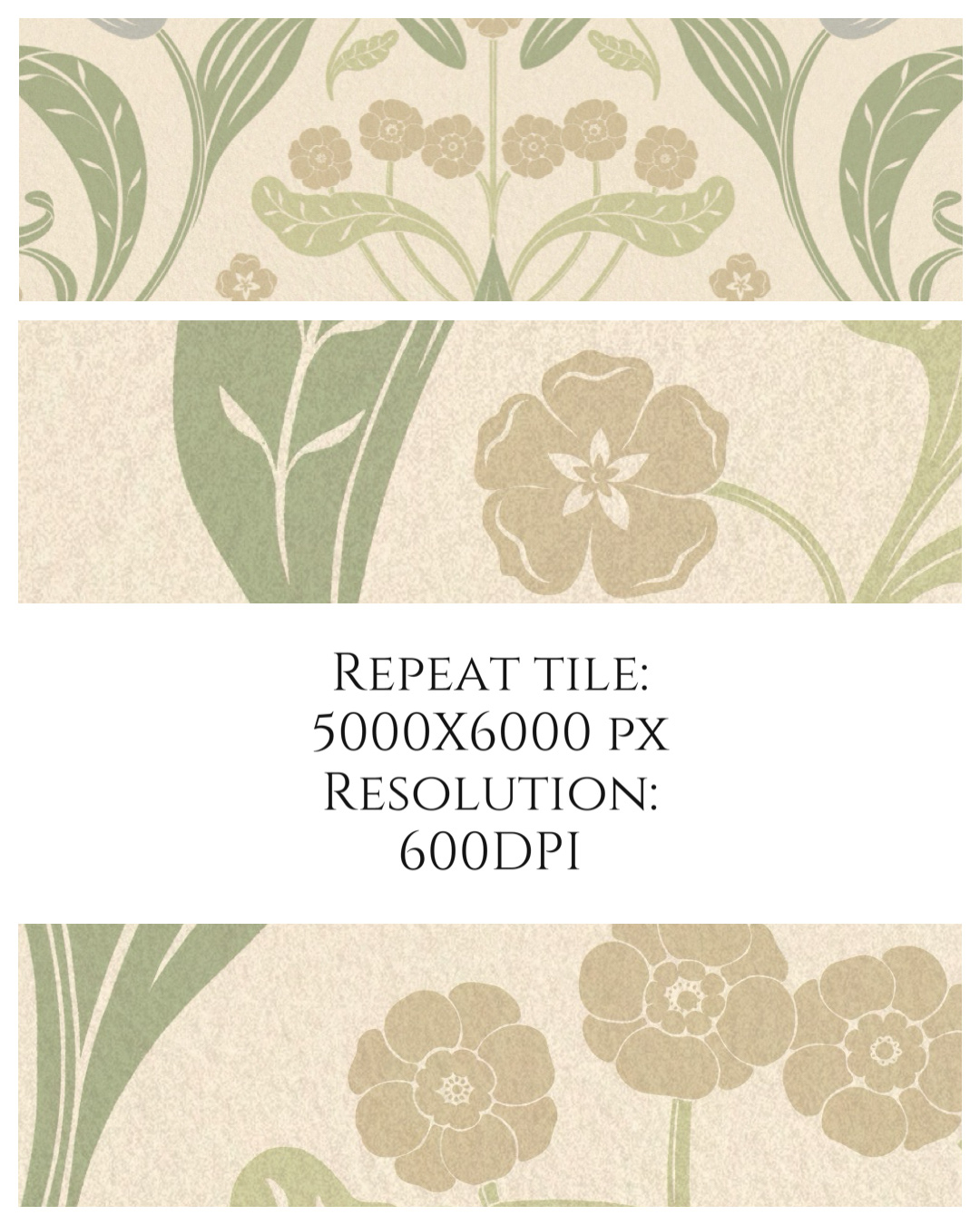 Florilegium Seamless Pattern