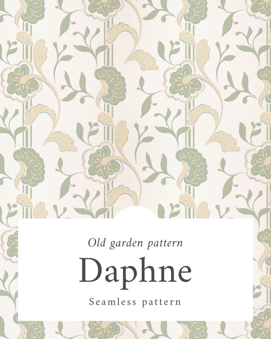 Daphne Seamless pattern