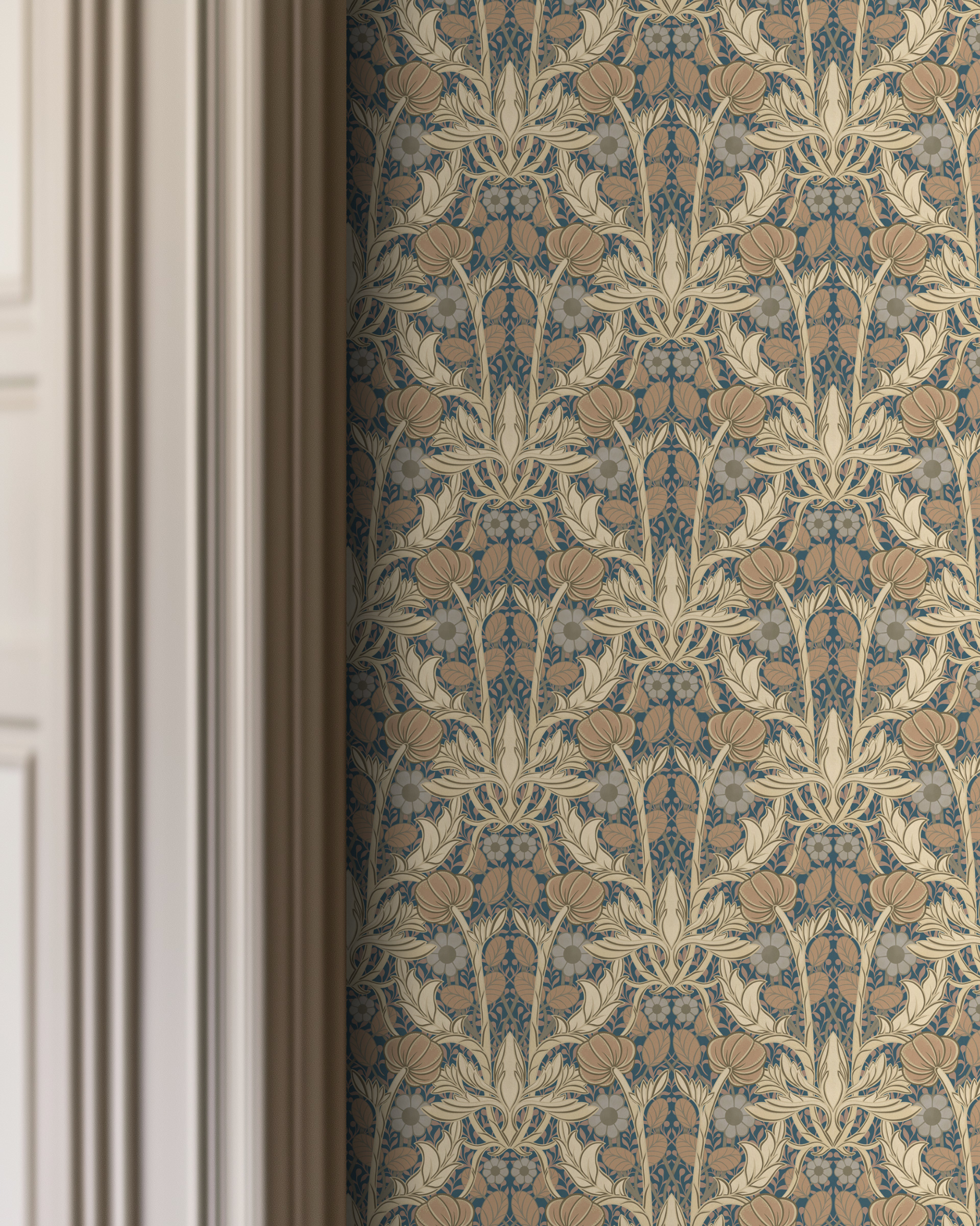 Victorian era - Seamless licensed pattern by Old Garden Pattern