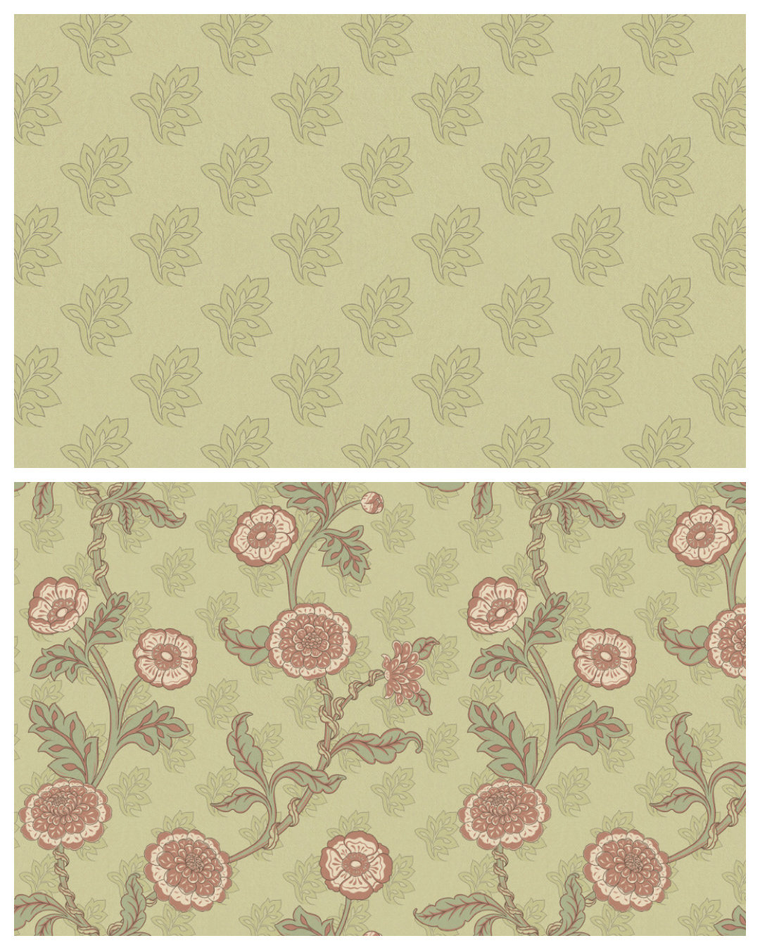 Vintage motives Seamless pattern