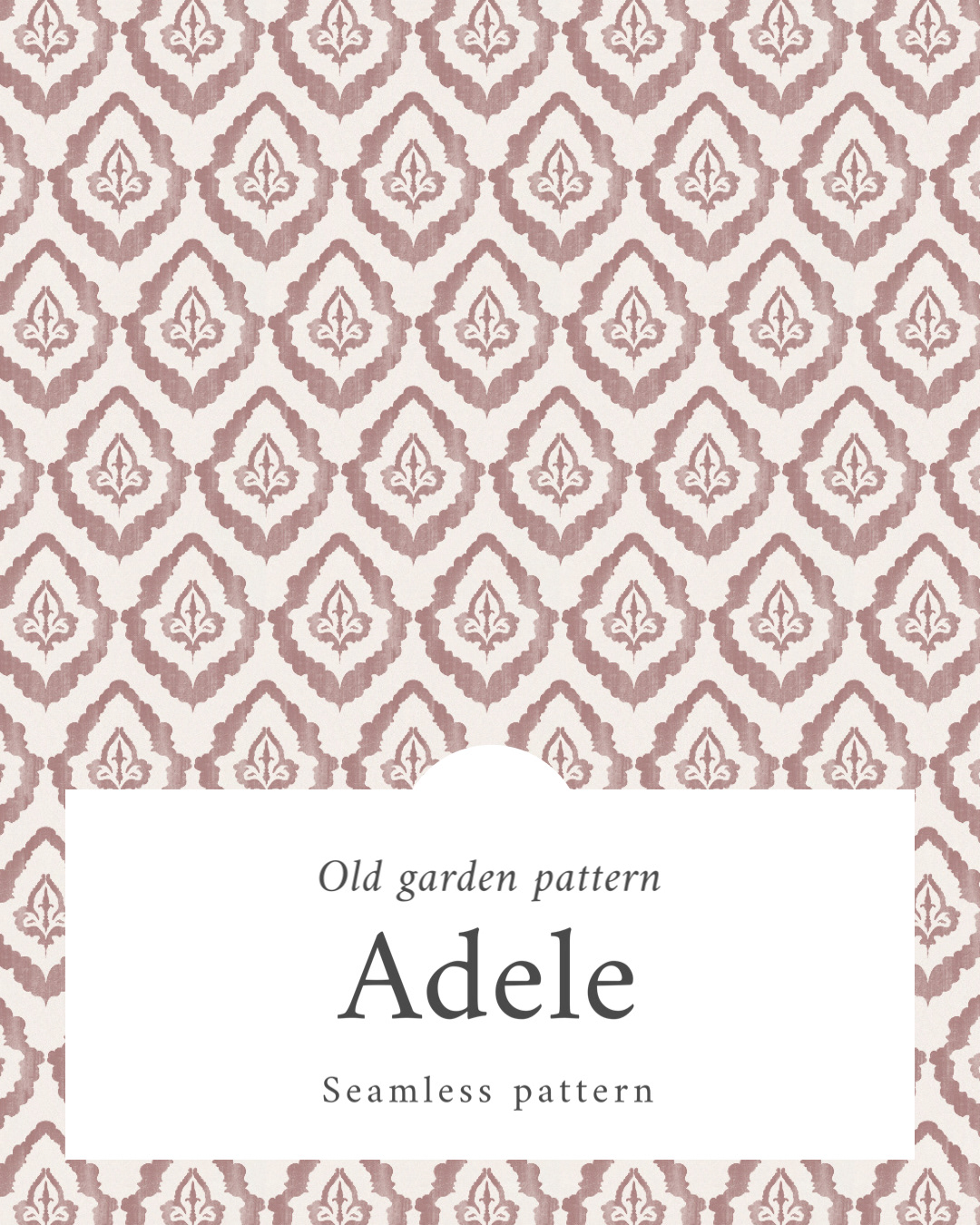 Adele Seamless pattern