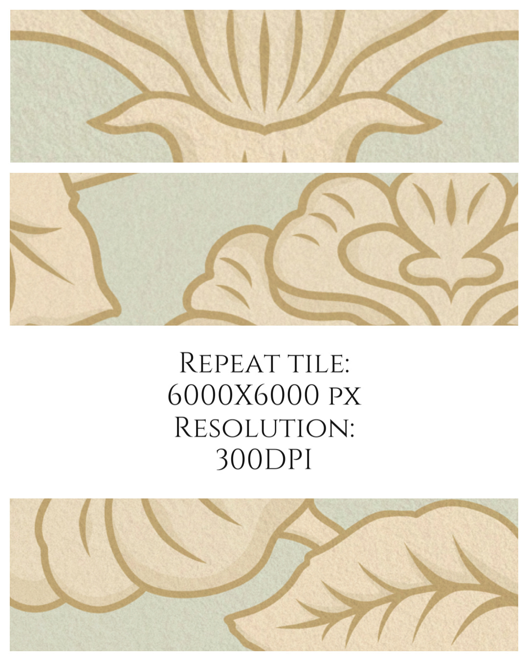 Vintage Roses Seamless pattern