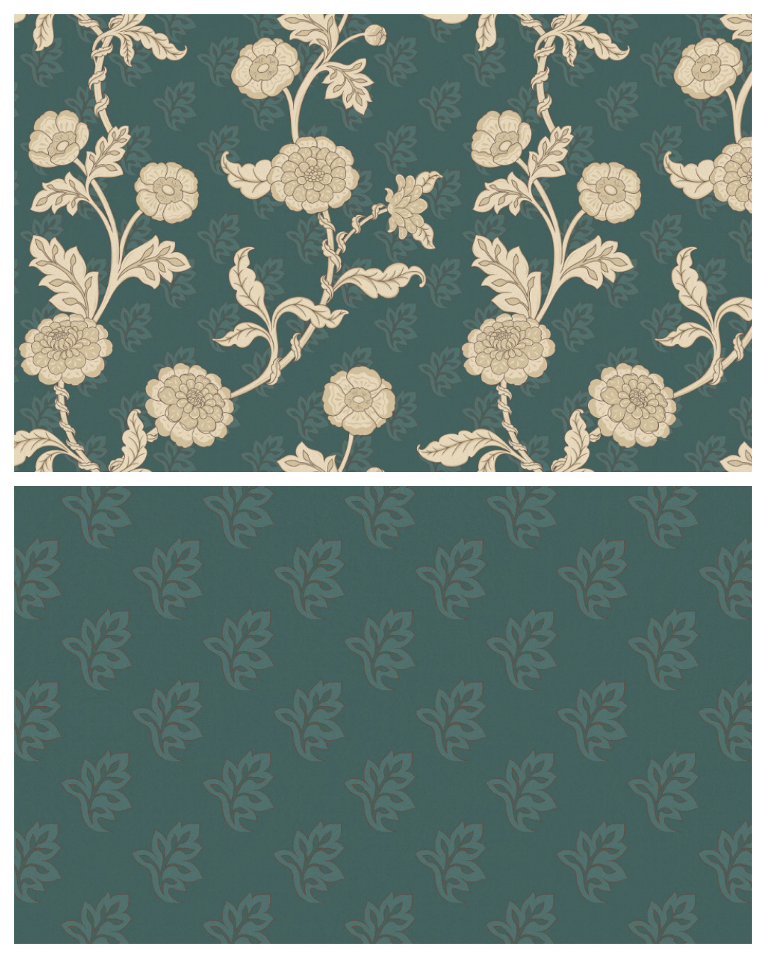 Vintage motives Seamless pattern