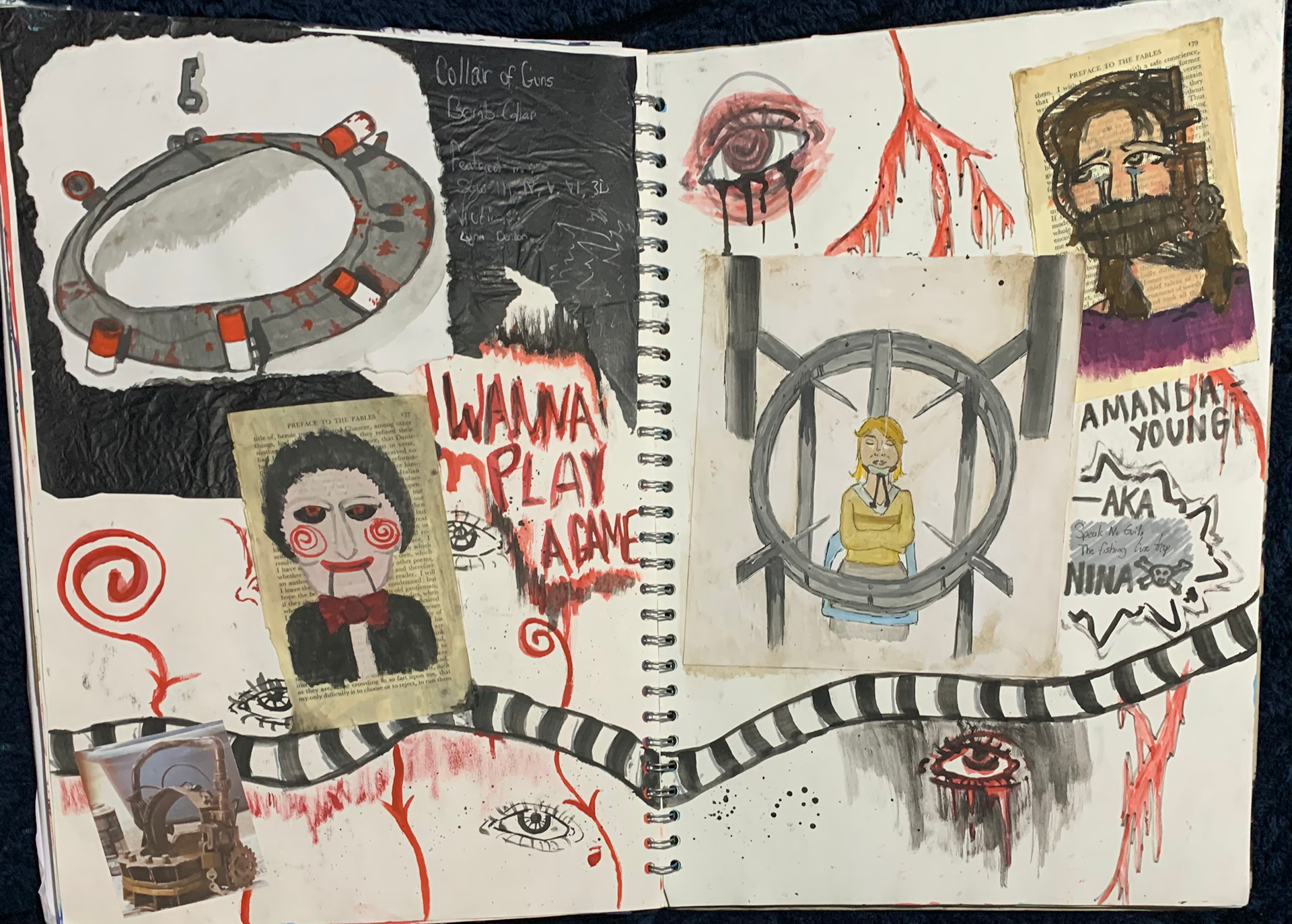 My SAW-inspired pages