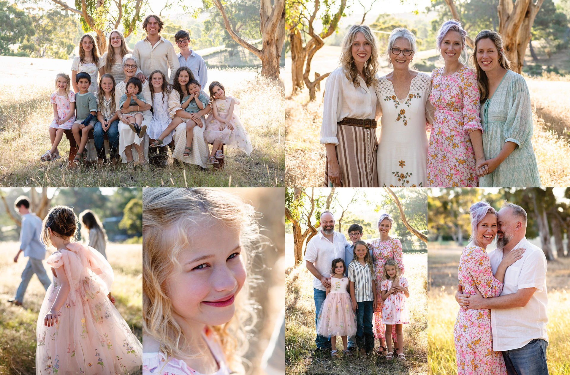 Lauren's family.