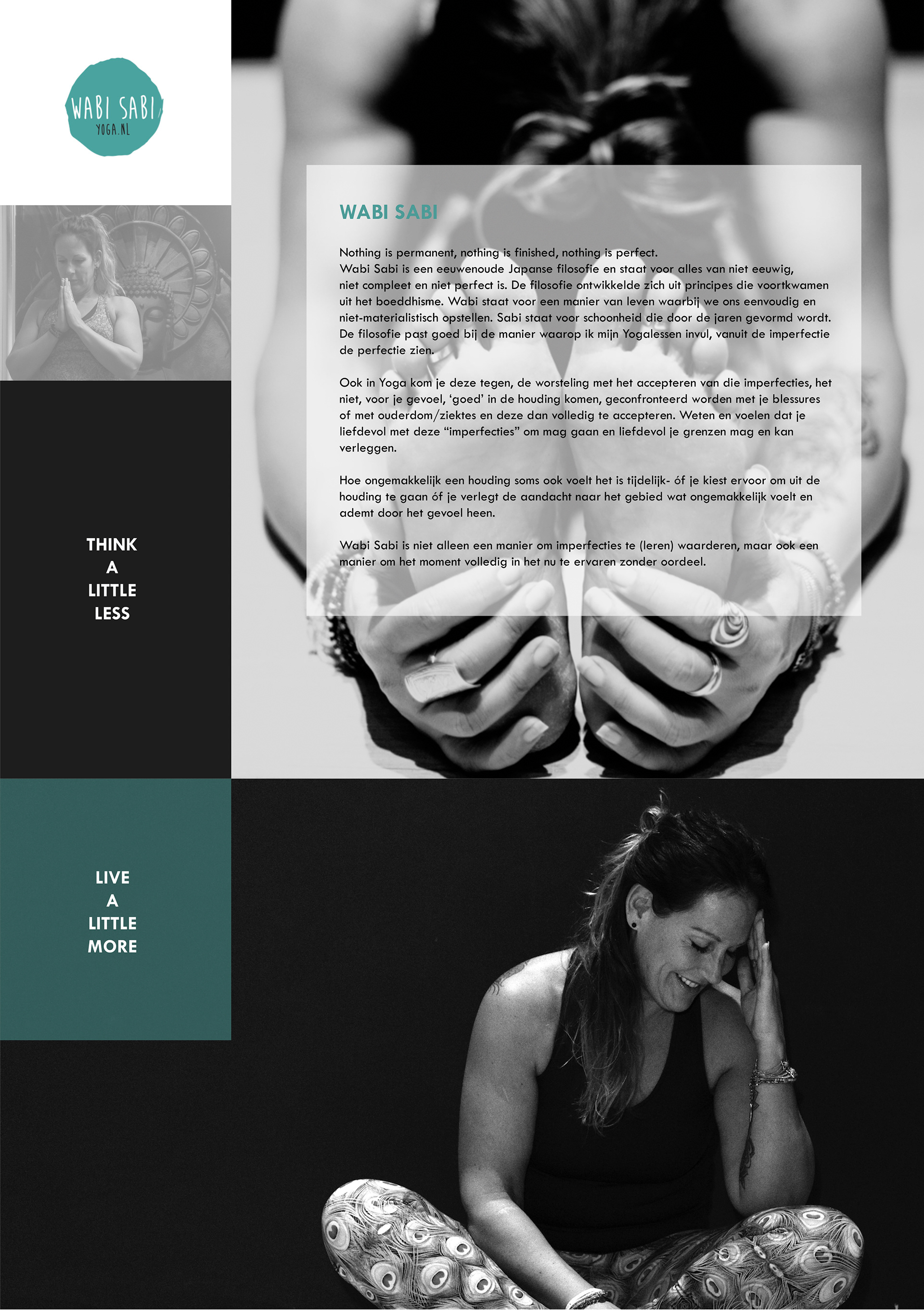 fotografie, lay out ontwerp en teksten voor website