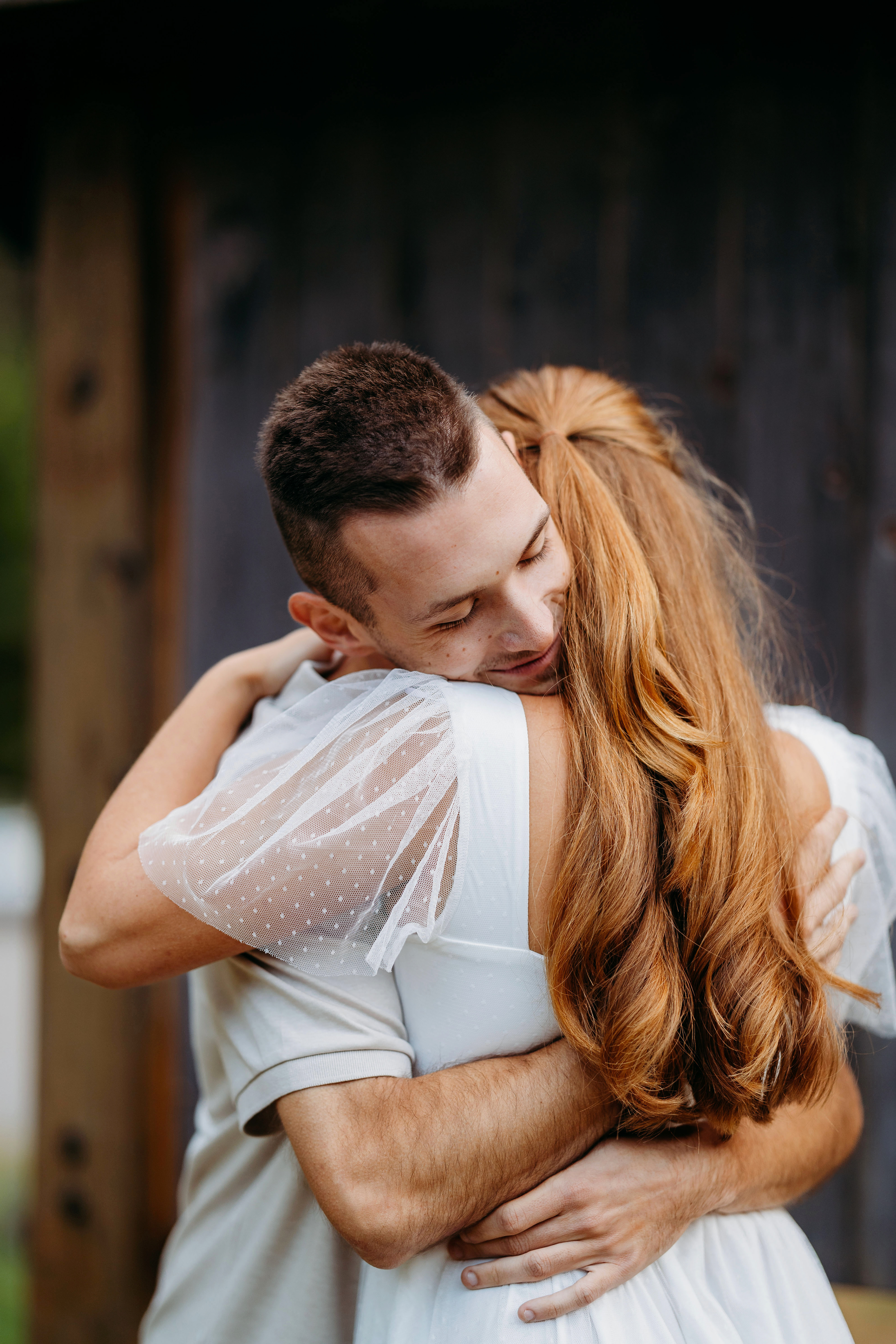 A little twirl, a lot of laughter — candid engagement photography in Massachusetts.