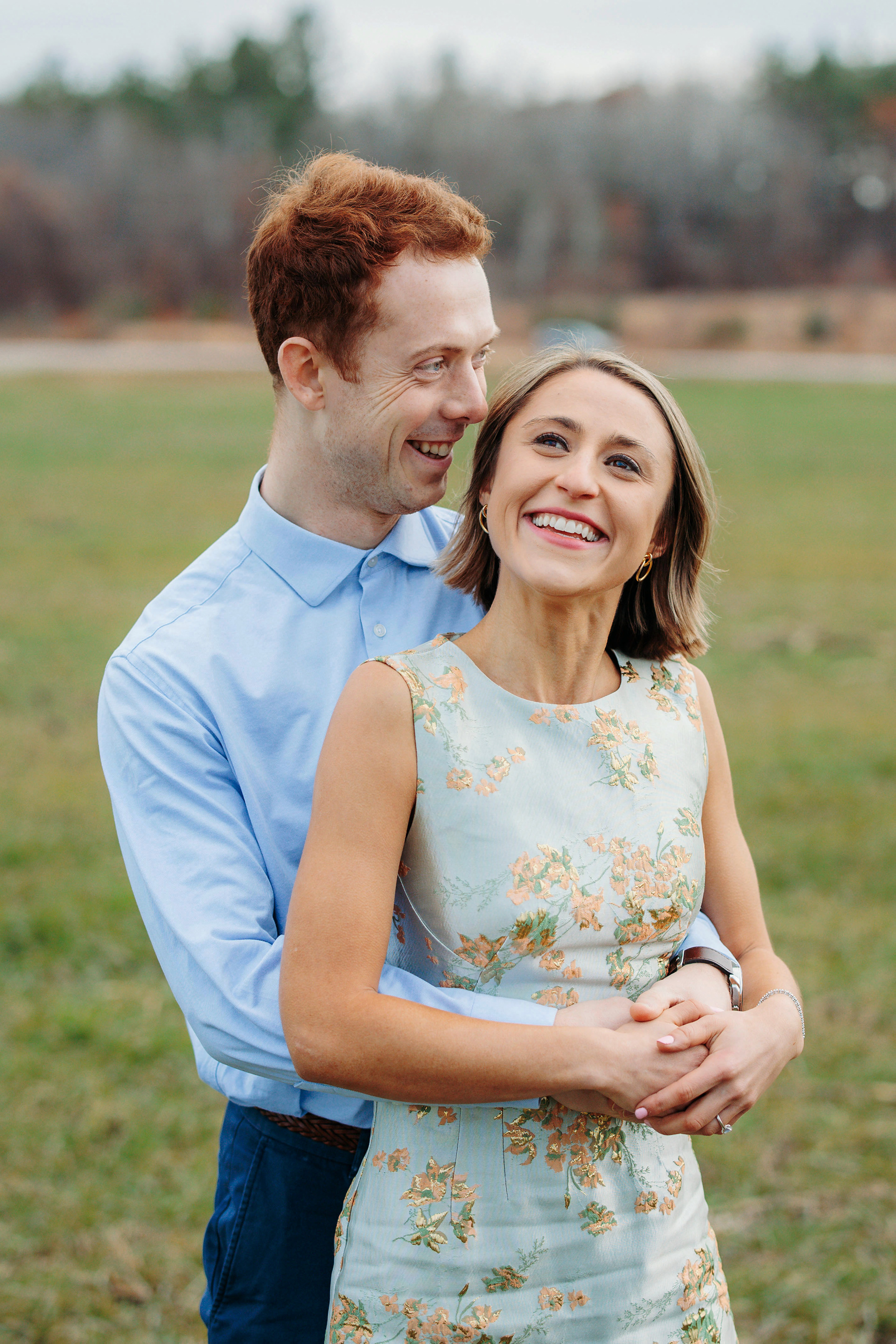 Southern NH has so many beautiful engagement session locations, but this orchard is always a favorite.