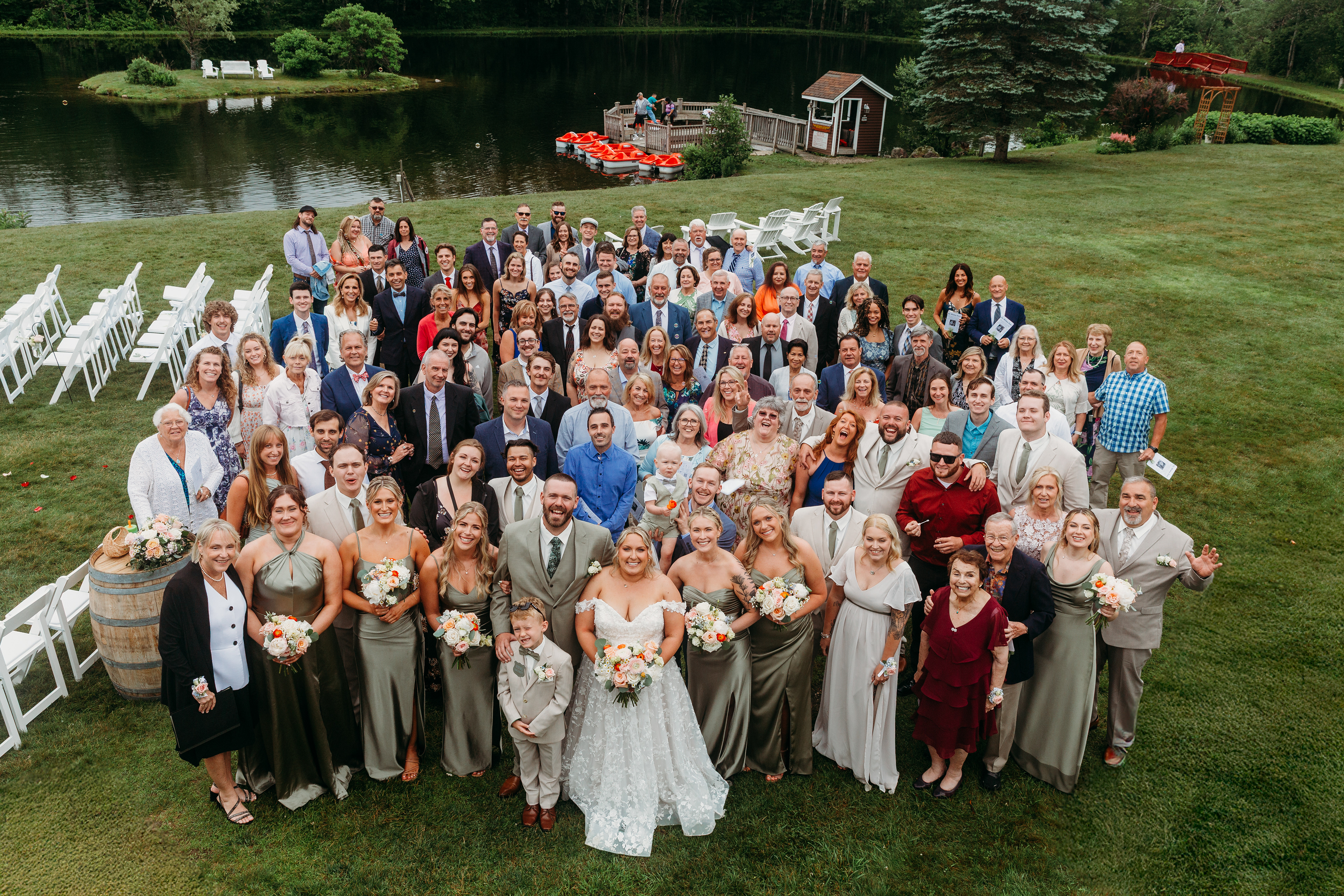A ceremony surrounded by nature and love — this is what New Hampshire weddings are all about.