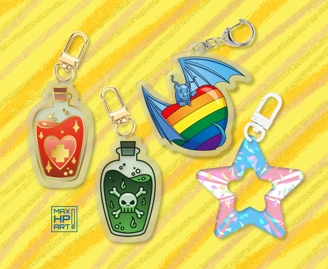 Acrylic charms