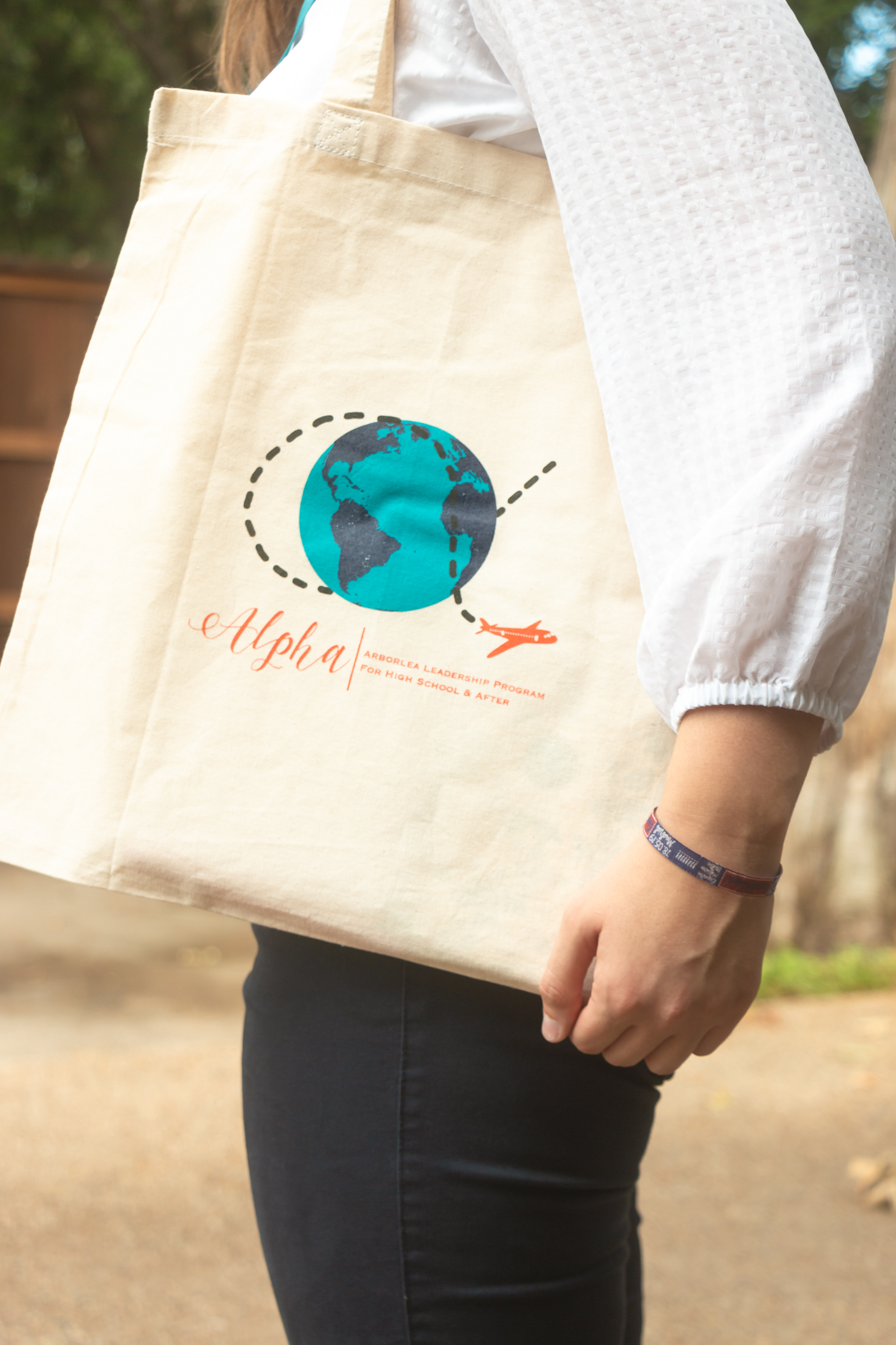 Alpha tote bag, 2020, Irving, TX
