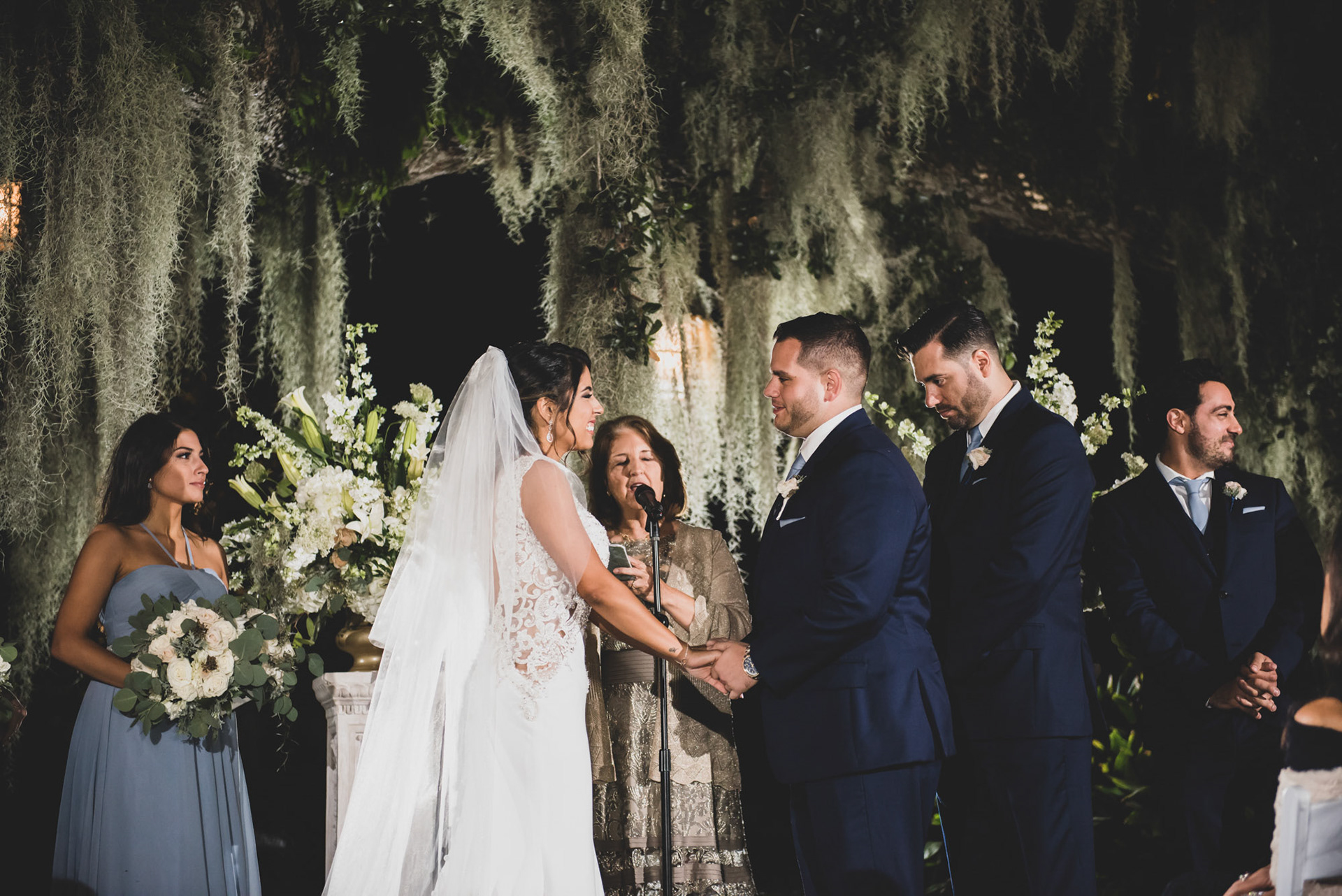 1216 Studio New Orleans Wedding Photographers Ceremony Bridal Party Wedding Guest Photography