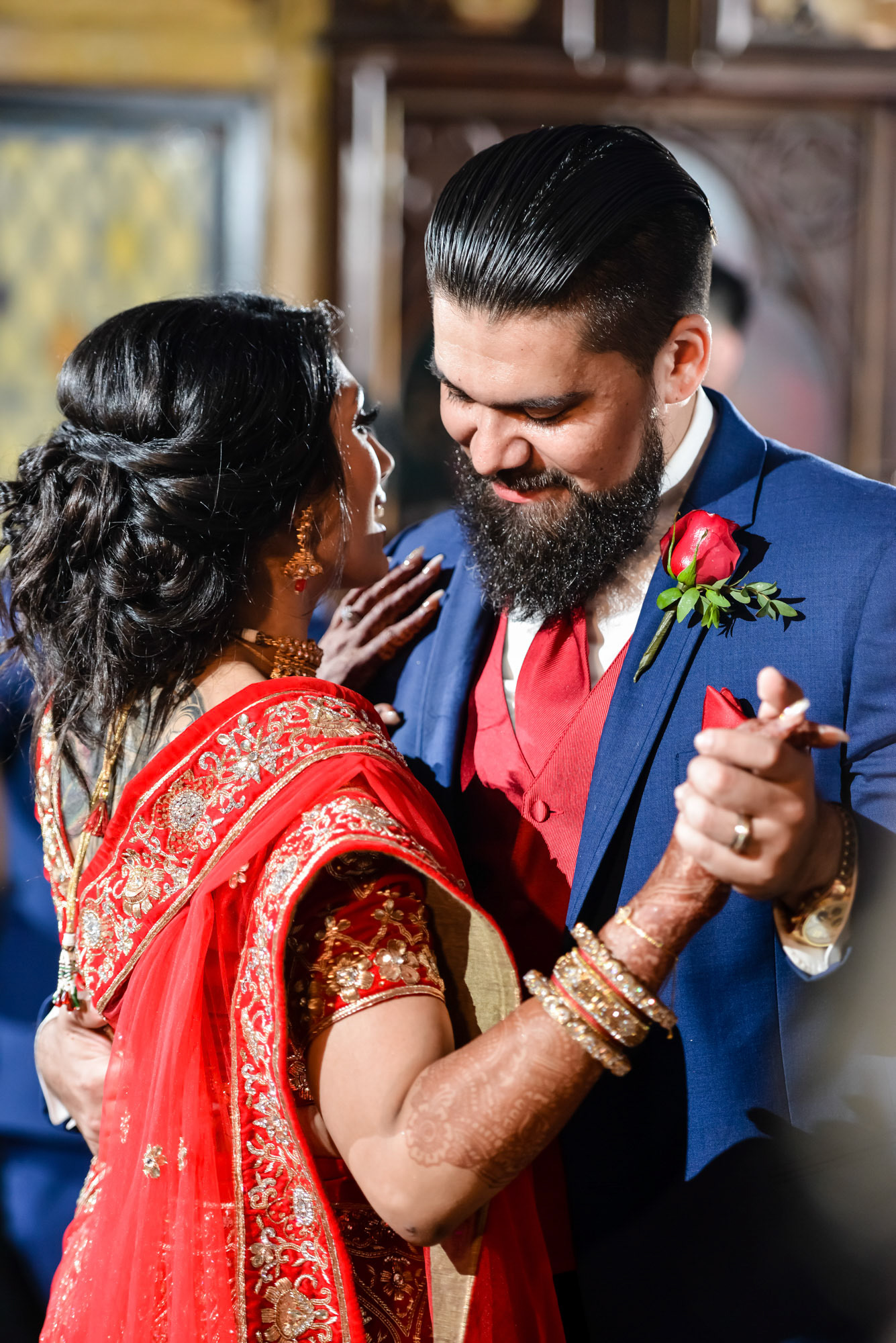 Luis & Sheroz Wedding photography album 2019 House of Blues 1216 Studio New Orleans Wedding photographers