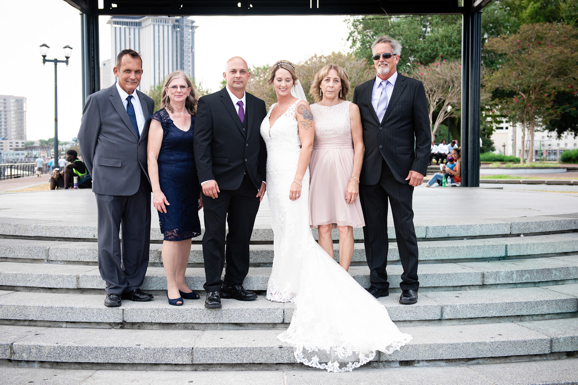 David & Kim Wedding Photography Album Jackson Square - Pat O' Briens River 1216 Studio New Orleans Wedding Photographers