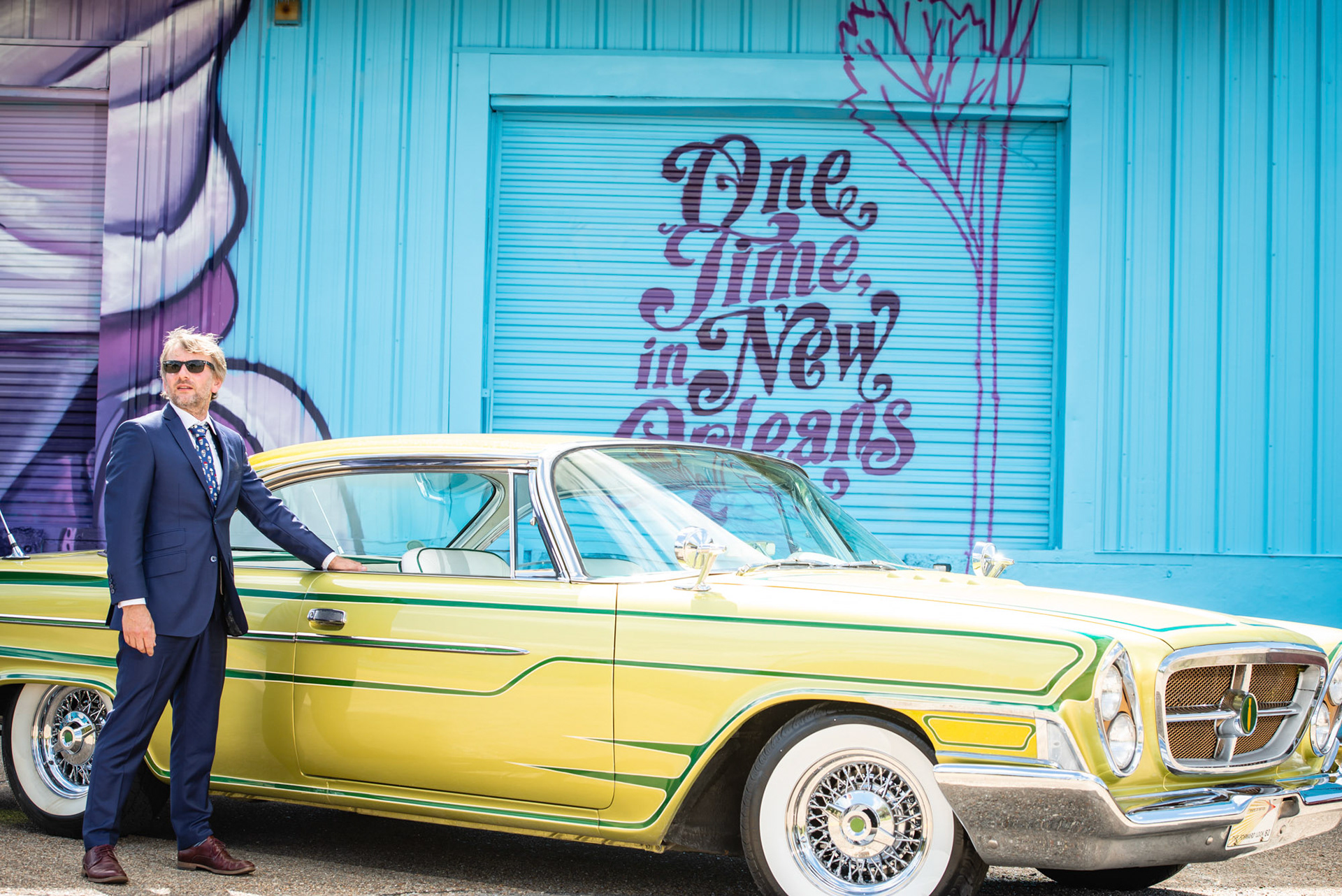 Groom Moments Before 1216 Studio New Orleans Wedding Photographers