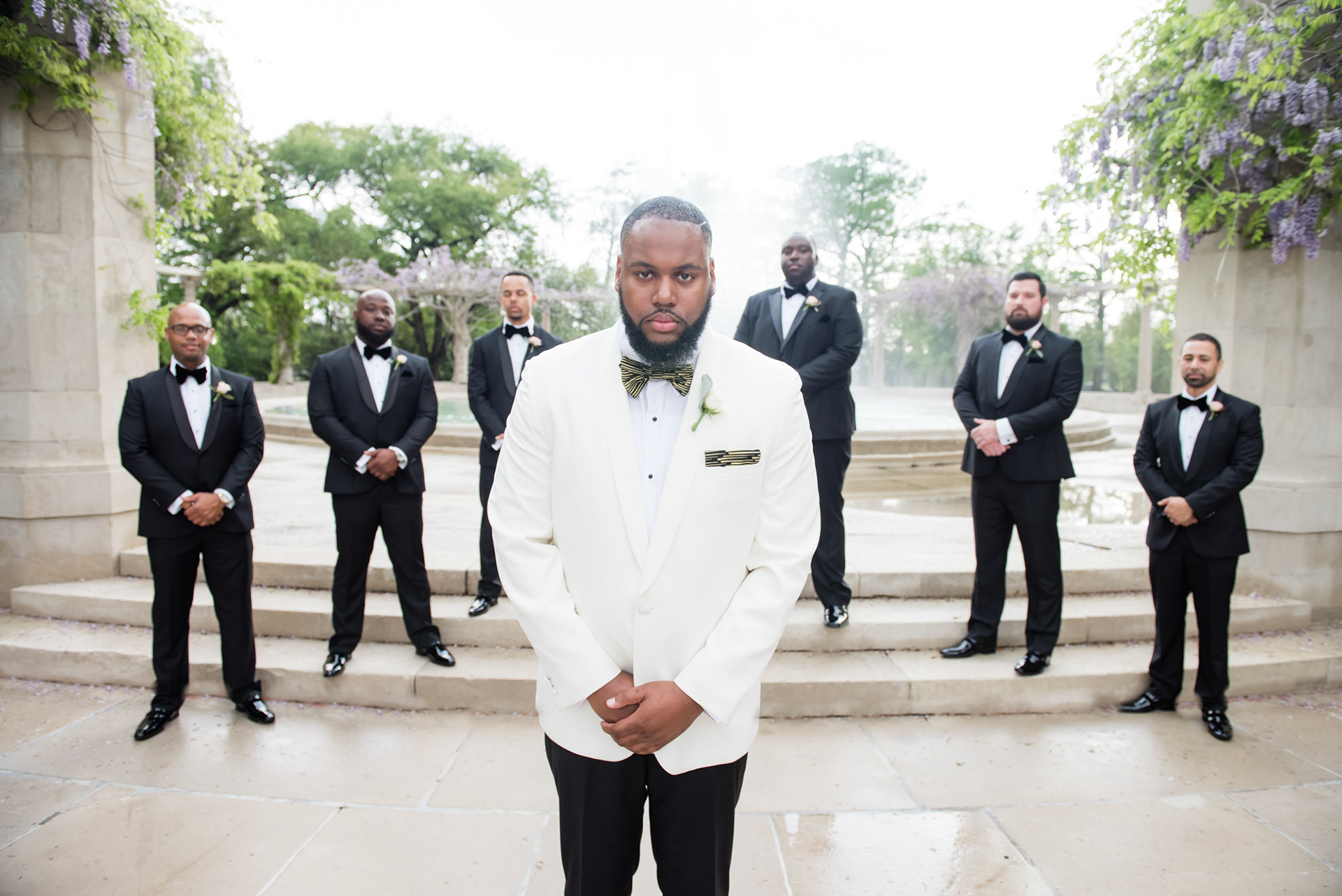 Groom Moments Before 1216 Studio New Orleans Wedding Photographers