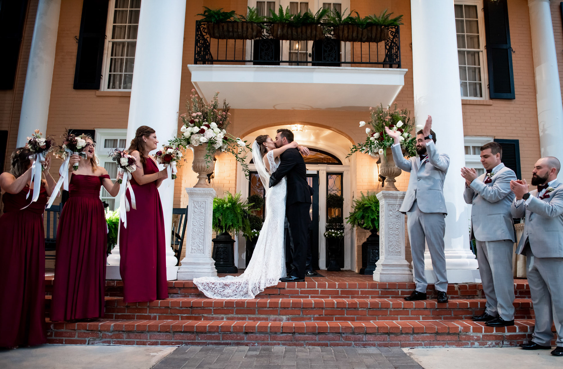 1216 Studio New Orleans Wedding Photographers Ceremony Bridal Party Wedding Guest Photography
