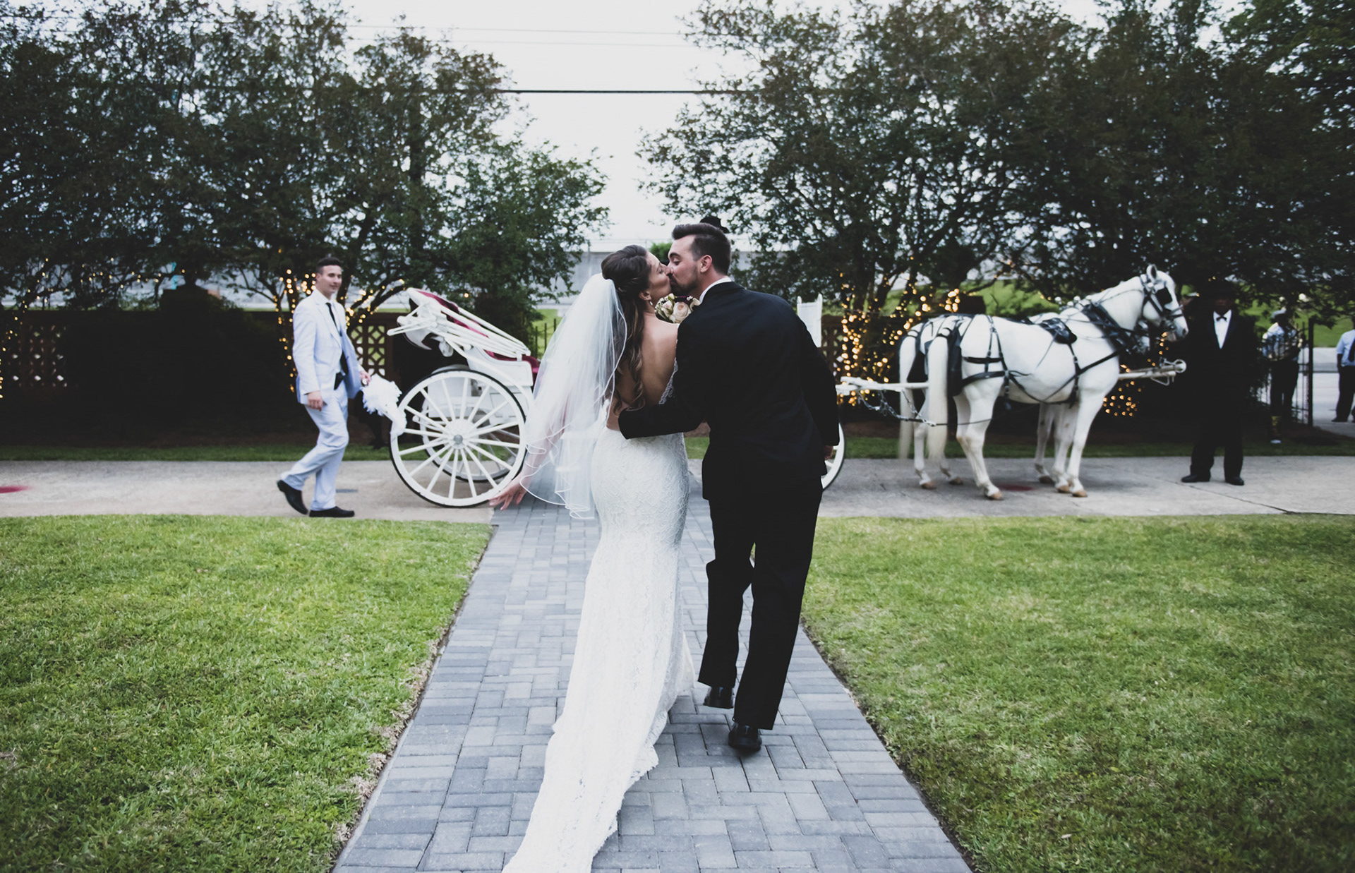 1216 Studio New Orleans Wedding Photographers Ceremony Bridal Party Wedding Guest Photography