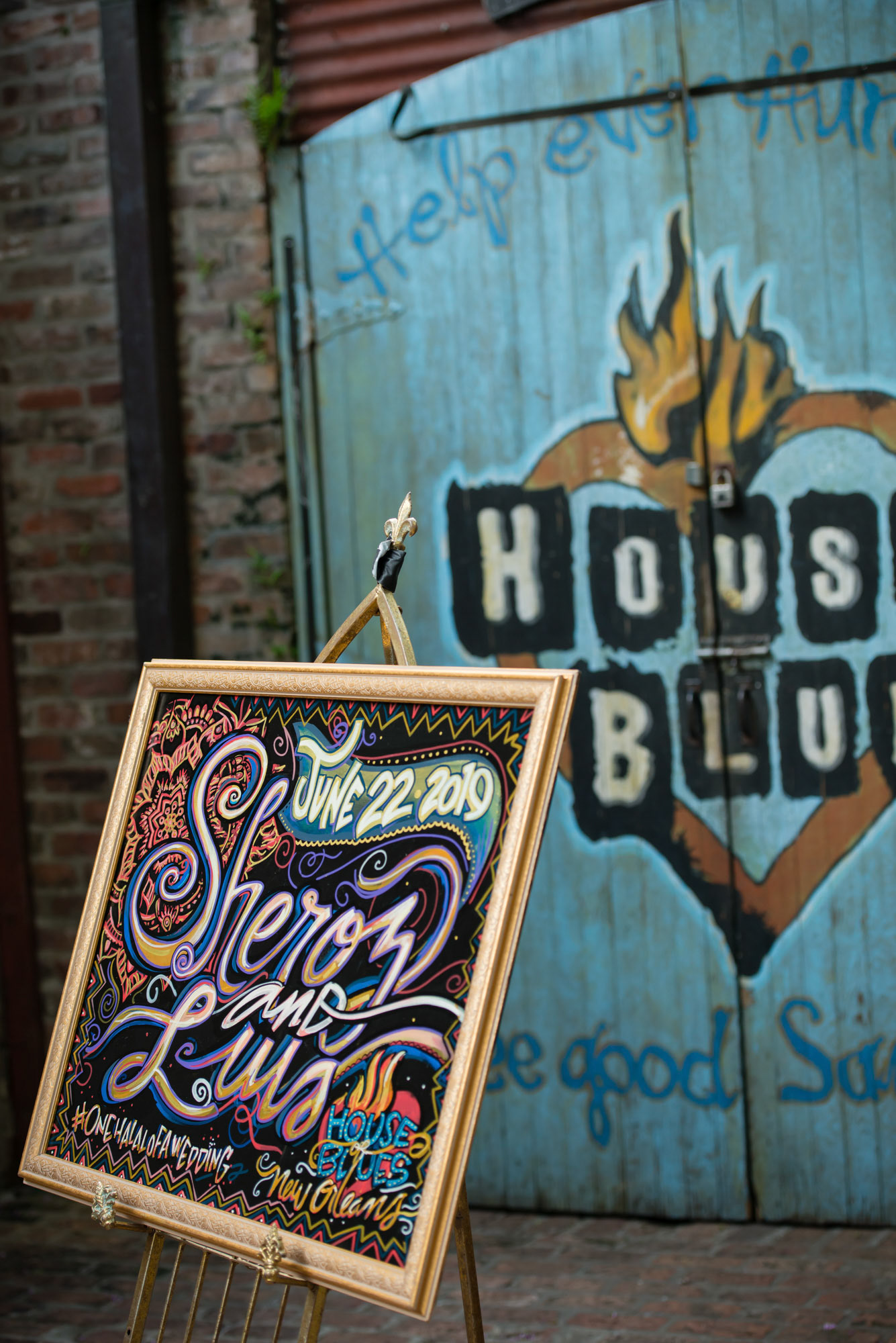 Luis & Sheroz Wedding photography album 2019 House of Blues 1216 Studio New Orleans Wedding photographers