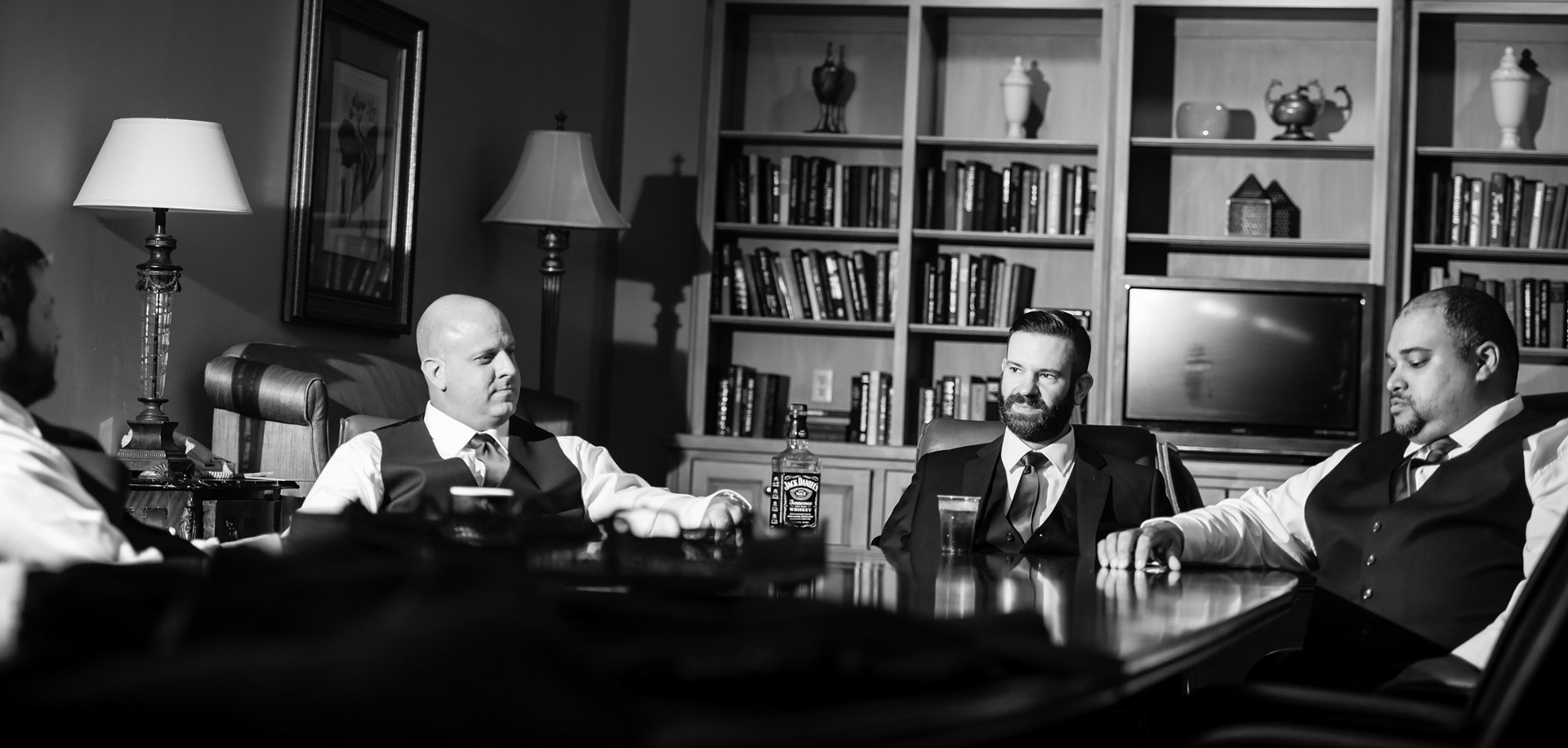 Groom Moments Before 1216 Studio New Orleans Wedding Photographers