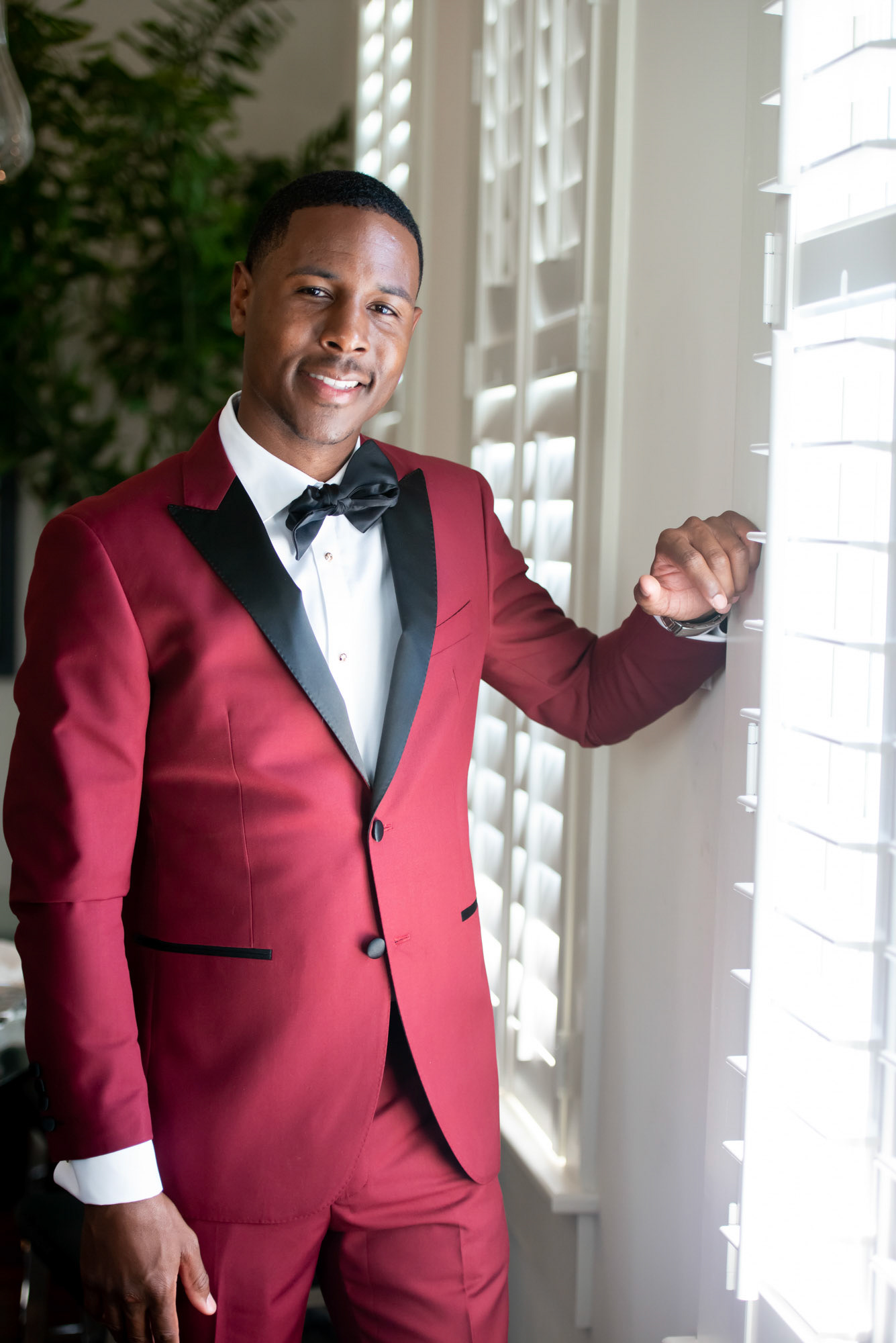 Groom Moments Before 1216 Studio New Orleans Wedding Photographers