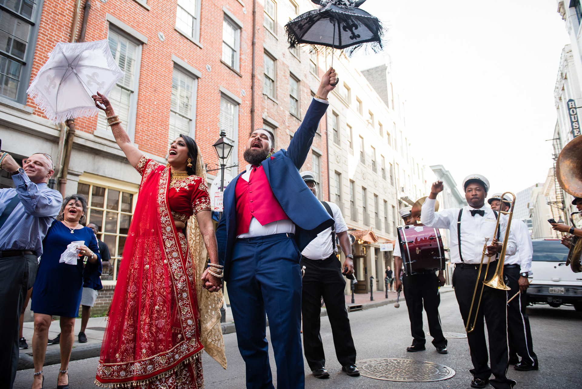 Luis & Sheroz Wedding photography album 2019 House of Blues 1216 Studio New Orleans Wedding photographers