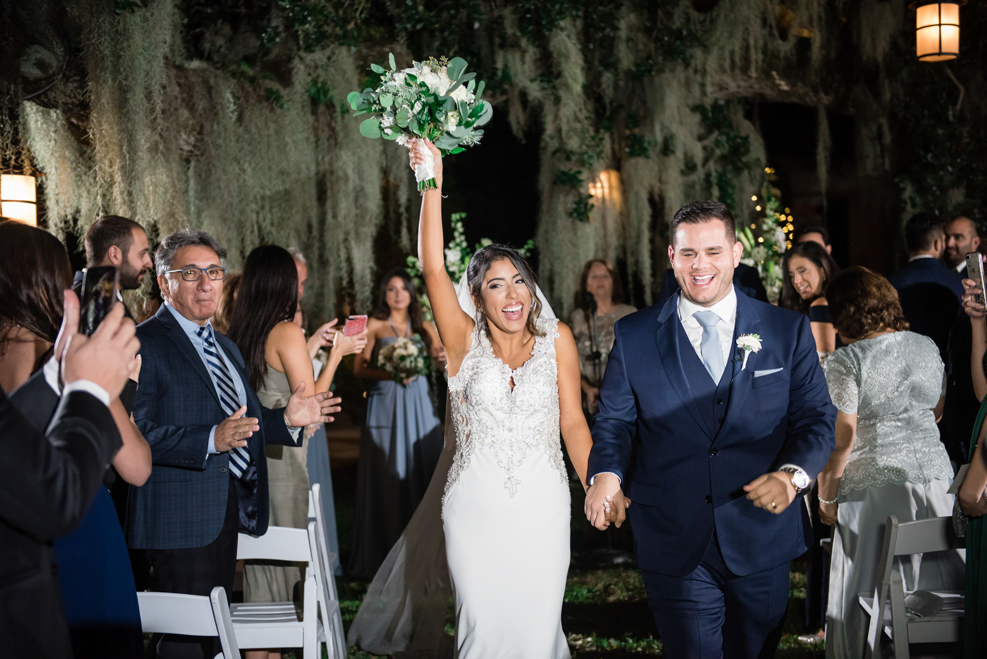 1216 Studio New Orleans Wedding Photographers Ceremony Bridal Party Wedding Guest Photography