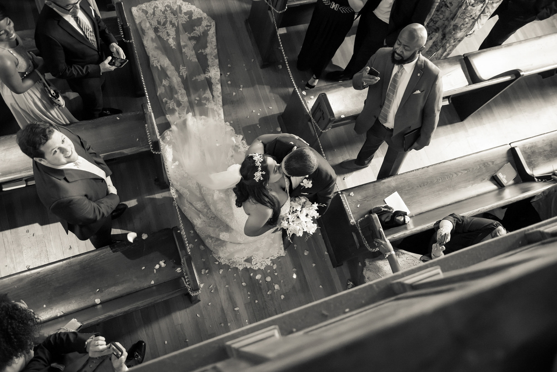 1216 Studio New Orleans Wedding Photographers Ceremony Bridal Party Wedding Guest Photography