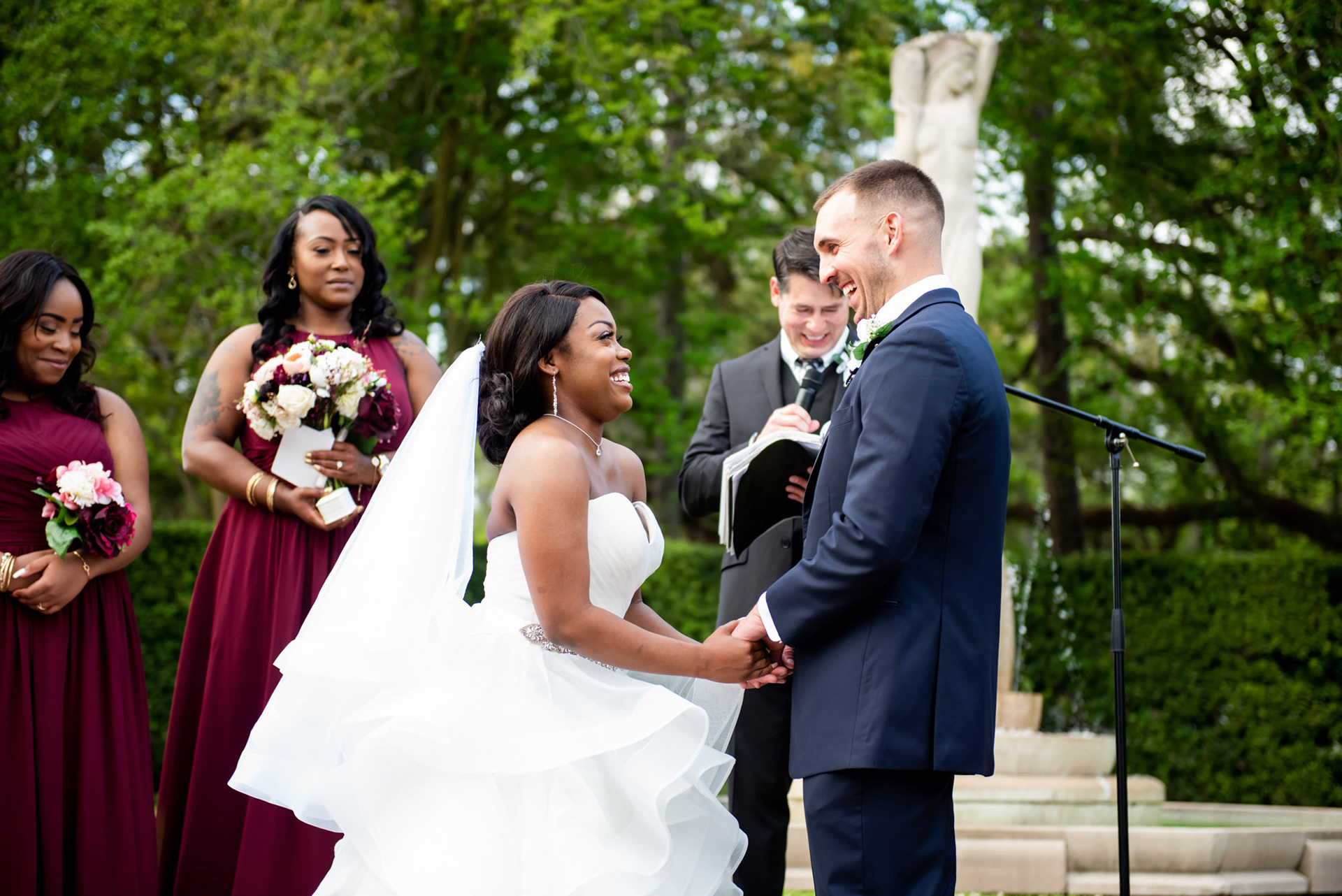 1216 Studio New Orleans Wedding Photographers Ceremony Bridal Party Wedding Guest Photography