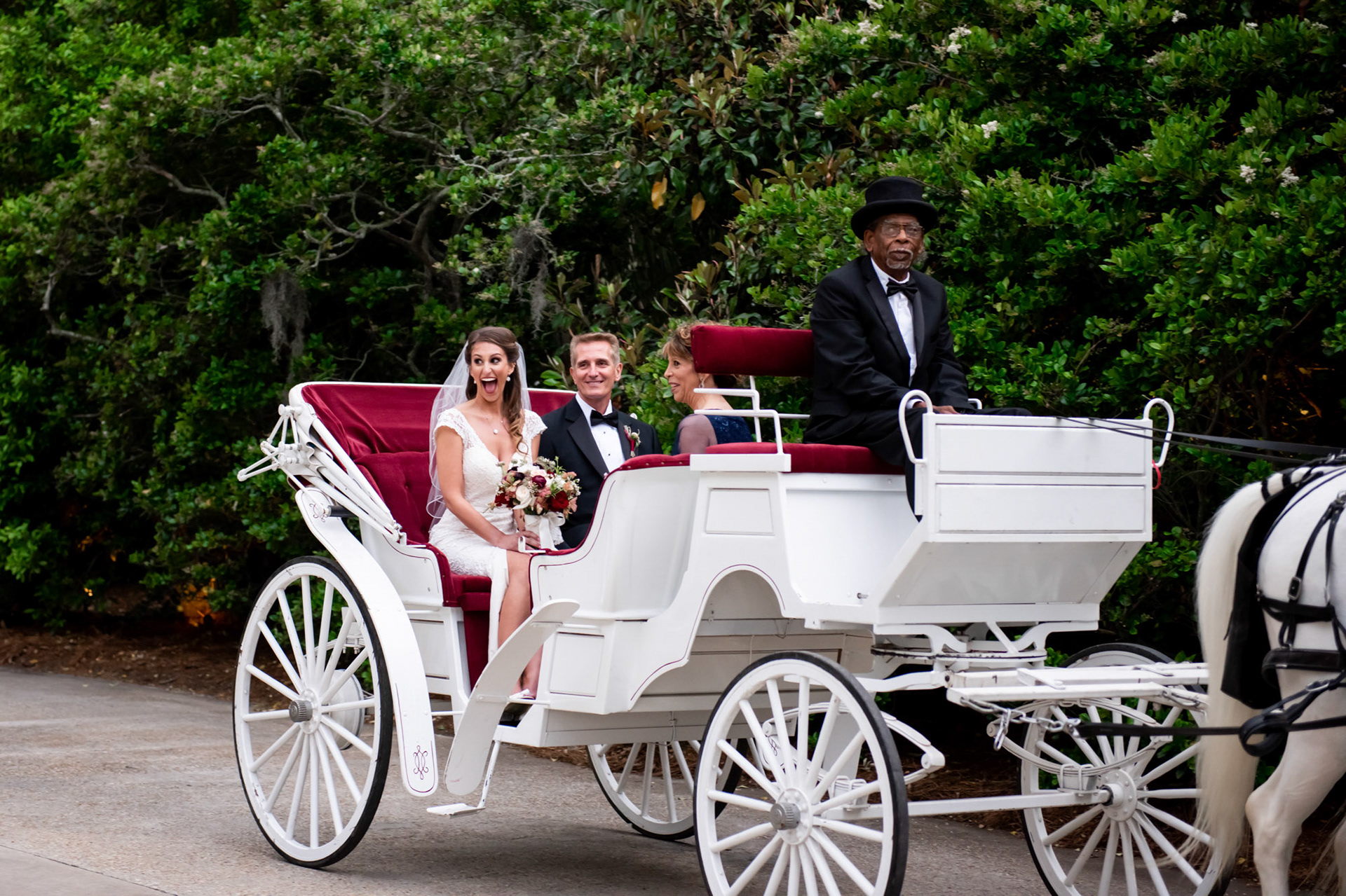1216 Studio New Orleans Wedding Photographers Ceremony Bridal Party Wedding Guest Photography