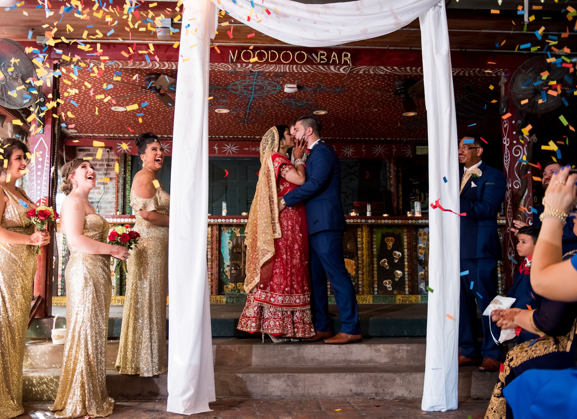Luis & Sheroz Wedding photography album 2019 House of Blues 1216 Studio New Orleans Wedding photographers