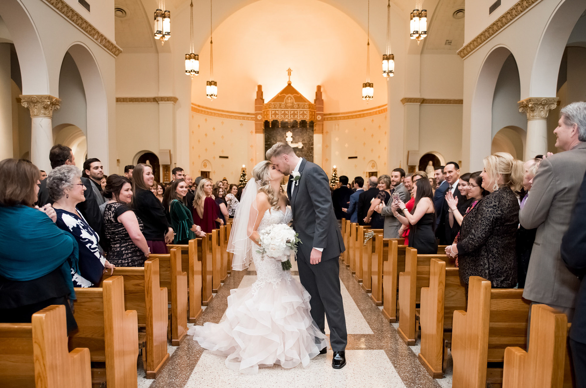 1216 Studio New Orleans Wedding Photographers Ceremony Bridal Party Wedding Guest Photography