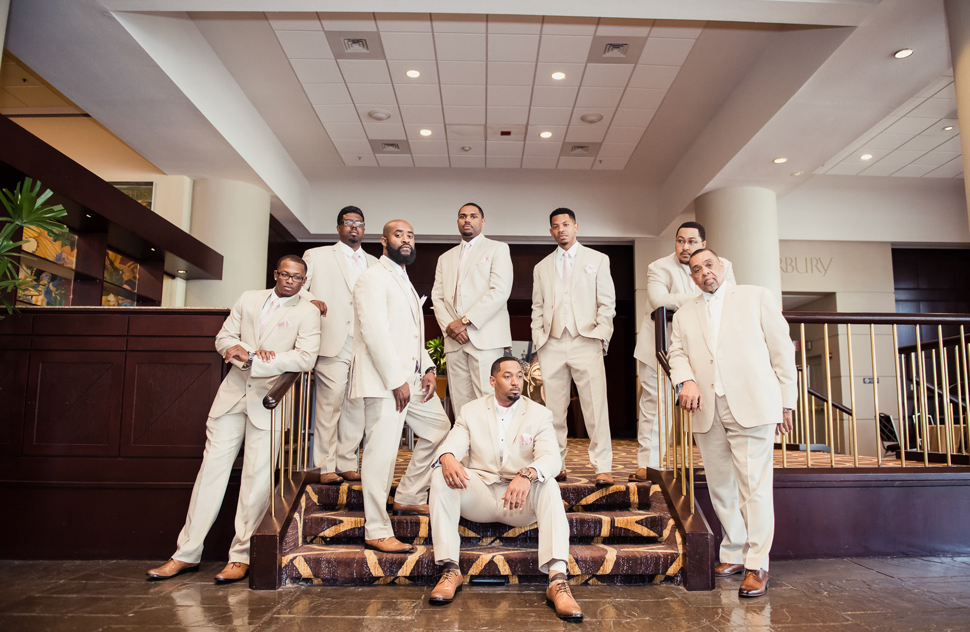 Brian & Anya Wedding Album Samples | JW Marriott, St. John the Baptist Church, Crystal Palace Ballroom | 1216 Studio Wedding Photography