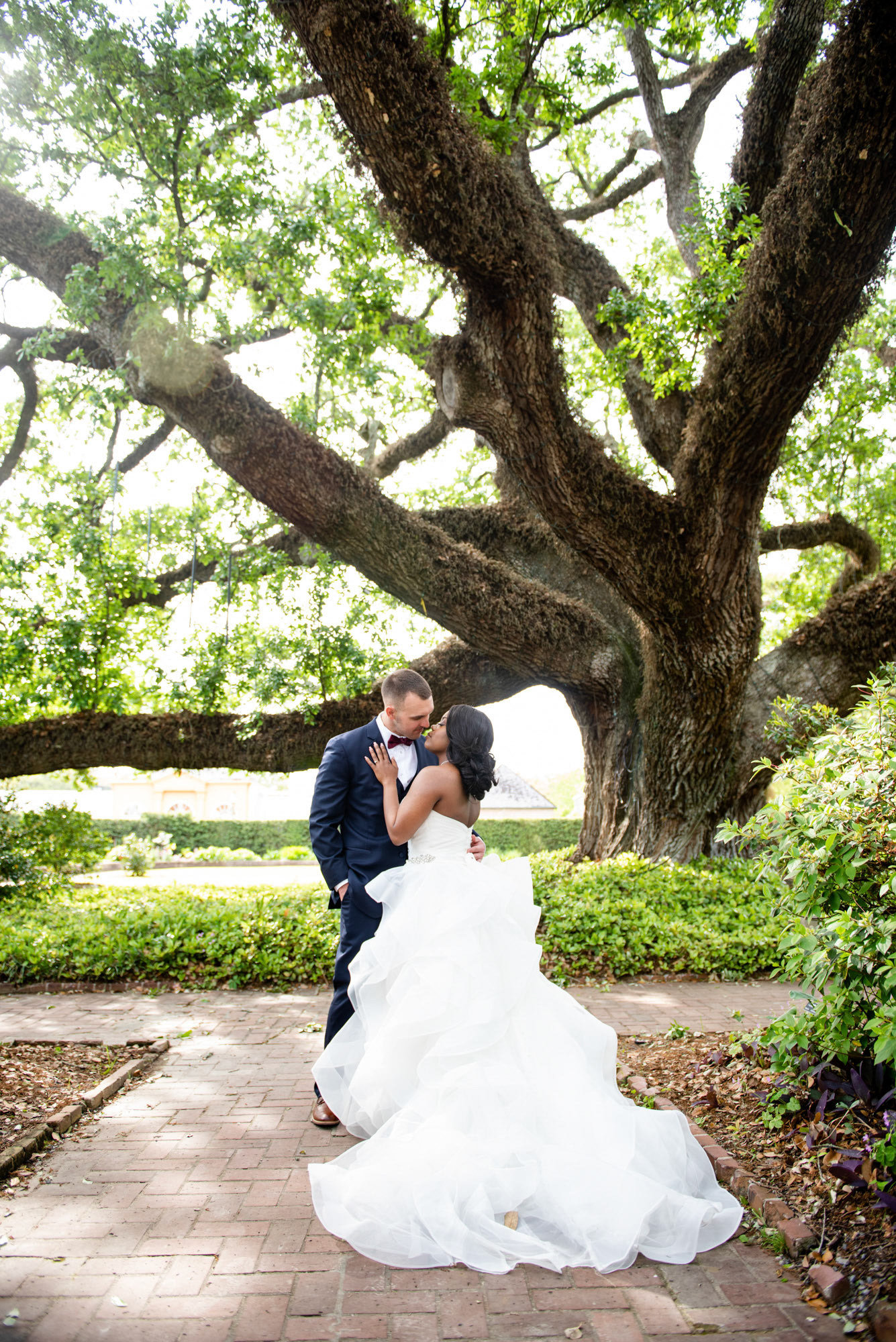 First Look, Bride and Groom, French Quarter, Jackson Square, 1216 Studio, New Orleans Wedding Photographers, 2019, 1st Look