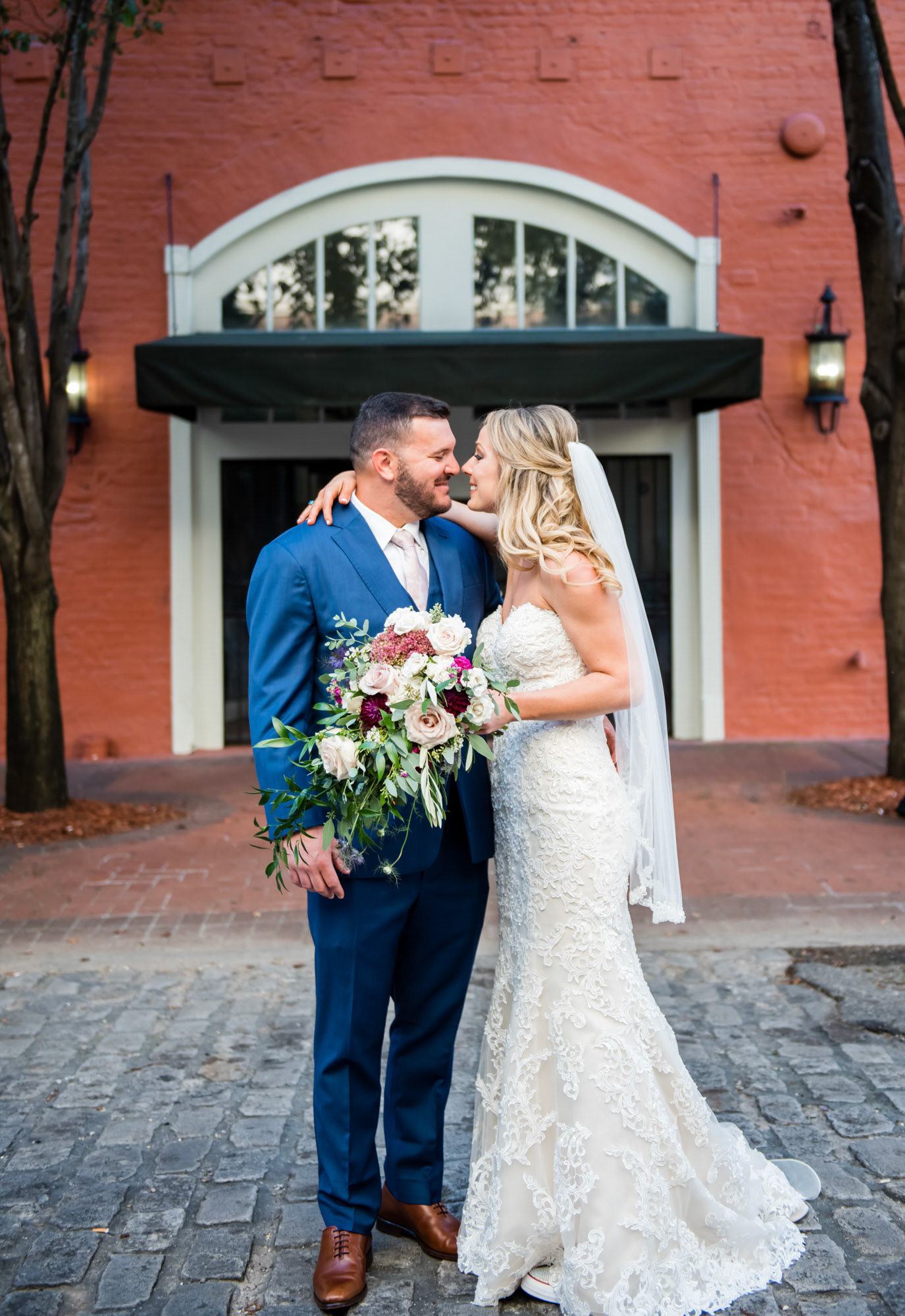 First Look, Bride and Groom, French Quarter, Jackson Square, 1216 Studio, New Orleans Wedding Photographers, 2019, 1st Look