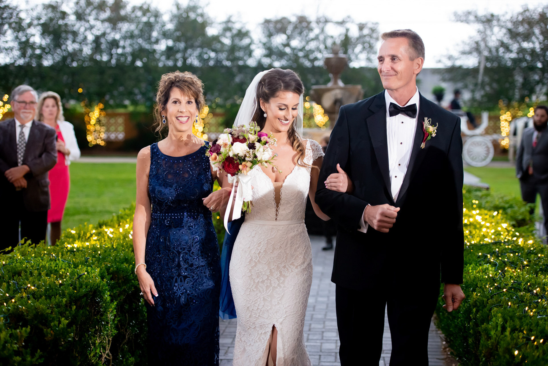 1216 Studio New Orleans Wedding Photographers Ceremony Bridal Party Wedding Guest Photography