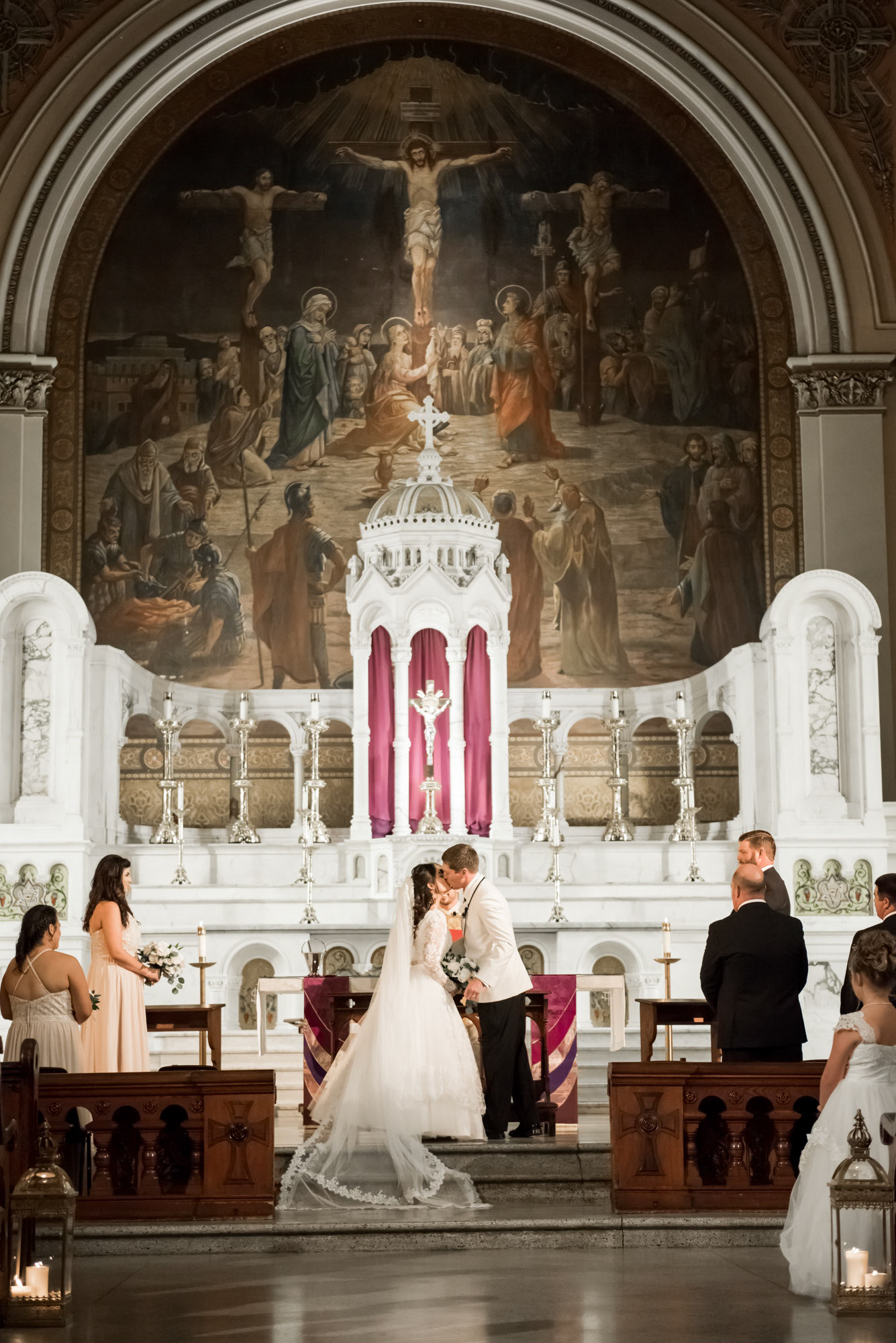 1216 Studio New Orleans Wedding Photographers Ceremony Bridal Party Wedding Guest Photography