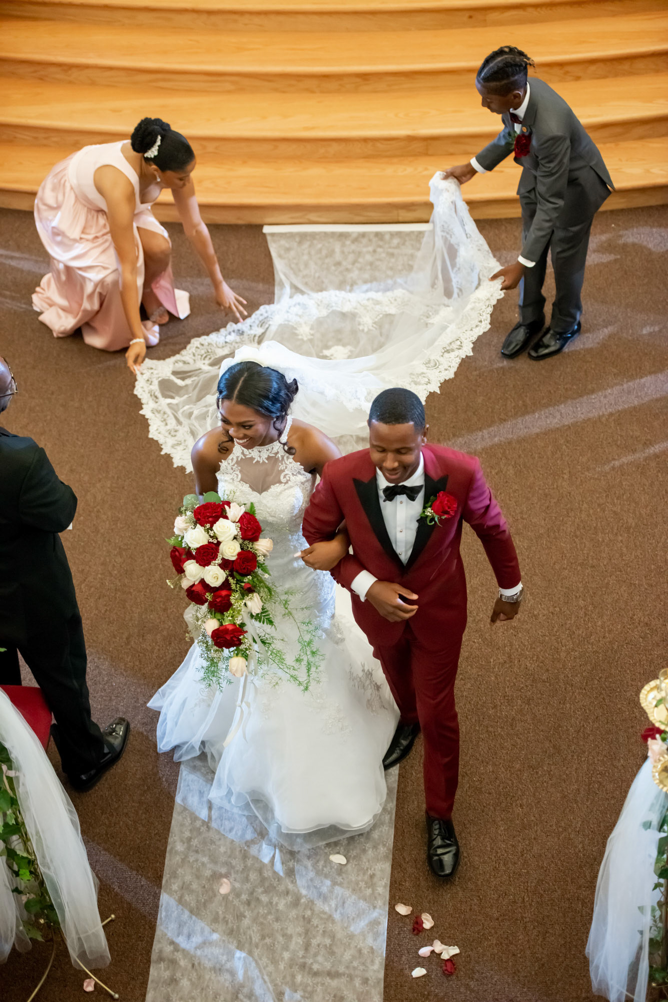 First Look, Bride and Groom, French Quarter, Jackson Square, 1216 Studio, New Orleans Wedding Photographers, 2019, 1st Look