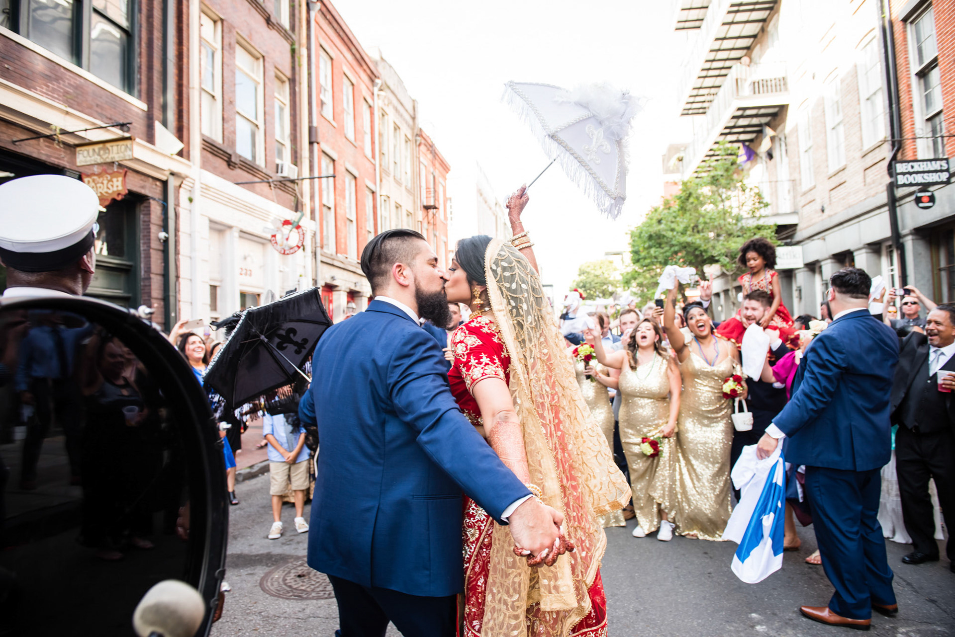 Luis & Sheroz Wedding photography album 2019 House of Blues 1216 Studio New Orleans Wedding photographers