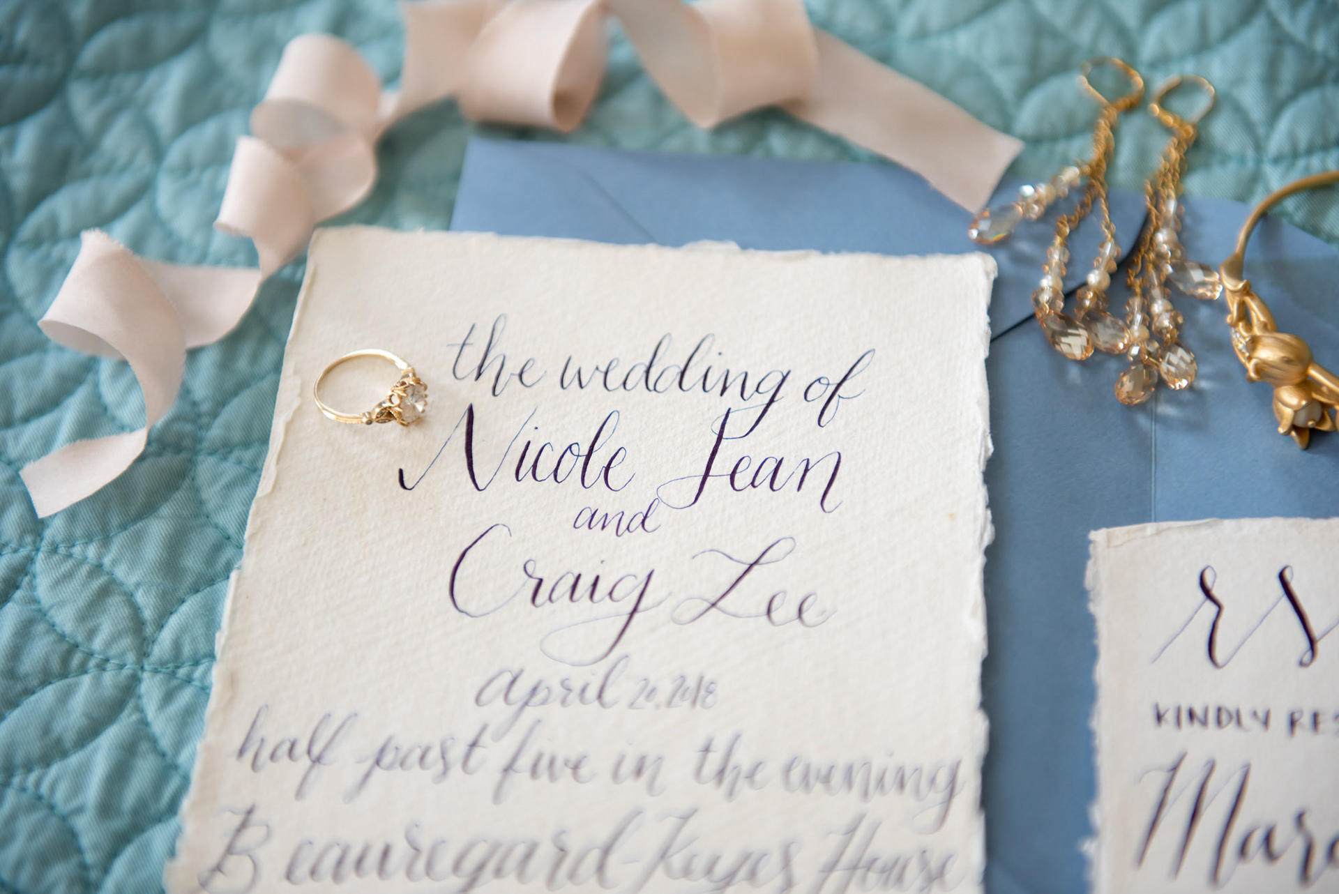 Craig & Nicole Wedding Photography Samples | Beauregard Keyes House | 1216 Studio Wedding Photography