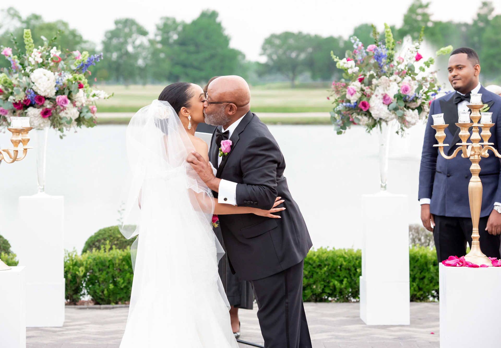 1216 Studio New Orleans Wedding Photographers Ceremony Bridal Party Wedding Guest Photography