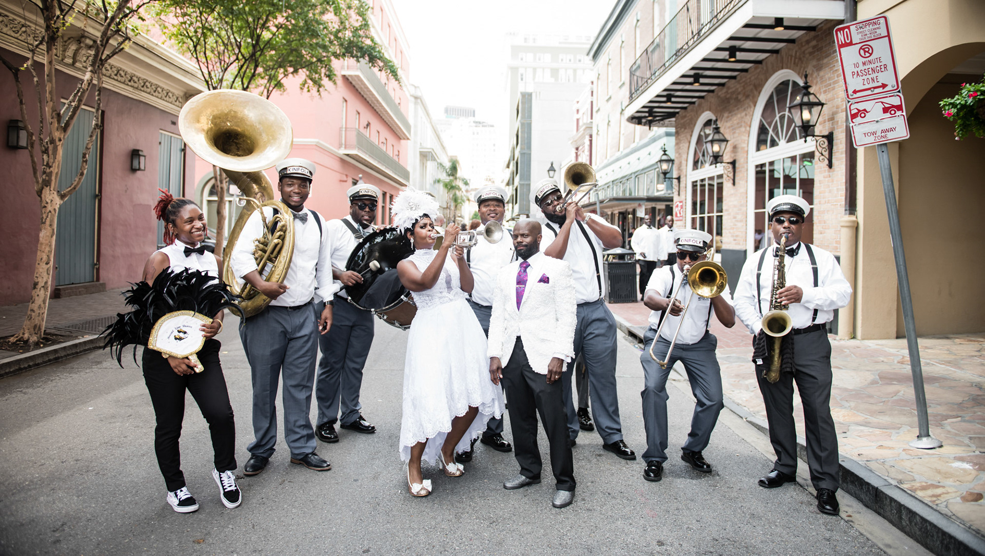 Wedding Second Line New Orleans 1216 Studio Wedding Photography 2nd Line Dance 2019