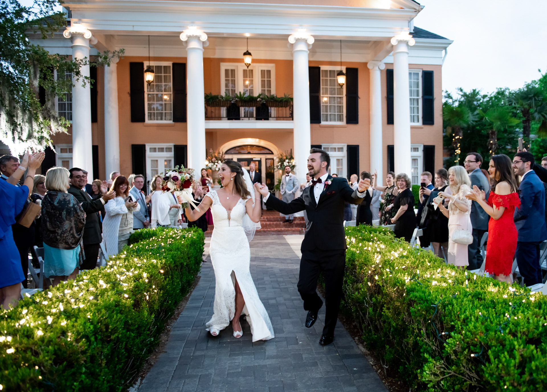 1216 Studio New Orleans Wedding Photographers Ceremony Bridal Party Wedding Guest Photography