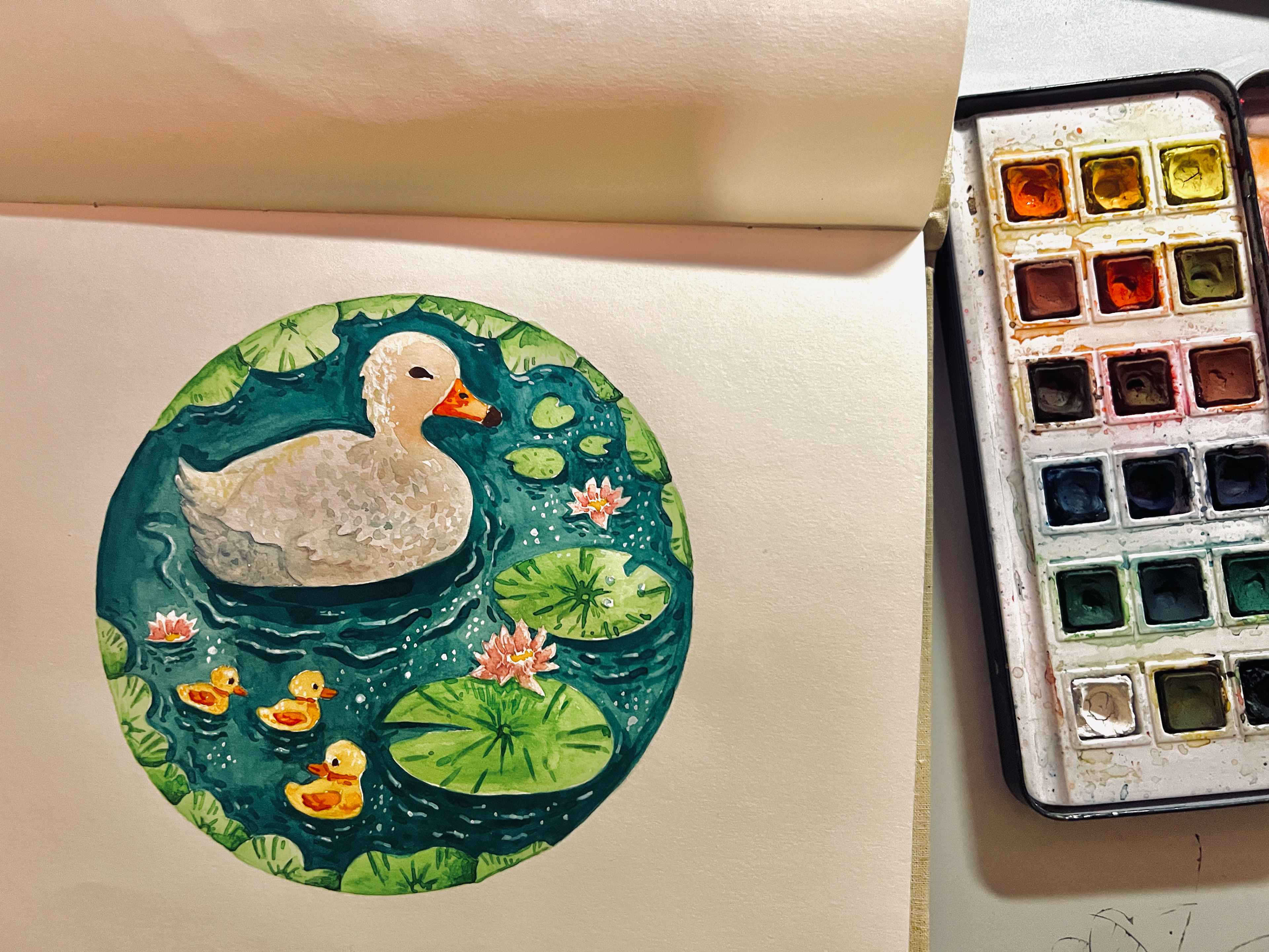 Traditional Painting Process